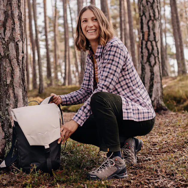 Alp Mate Mid Women's Waterproof Shoe action_shot image