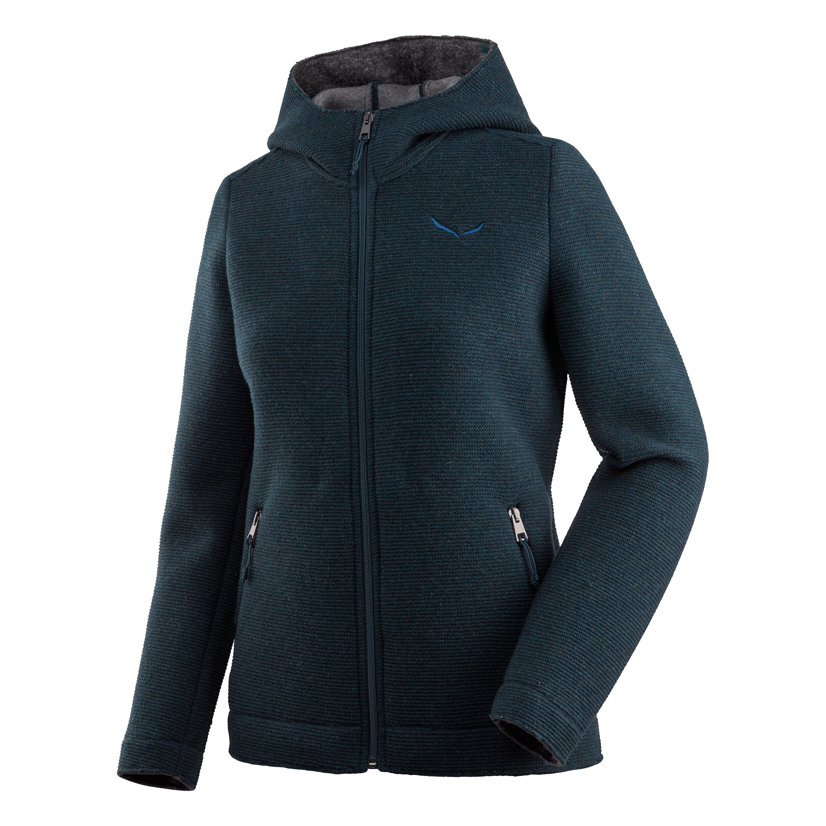 Sarner 2 Layers Wool Hooded Jacket Women still image