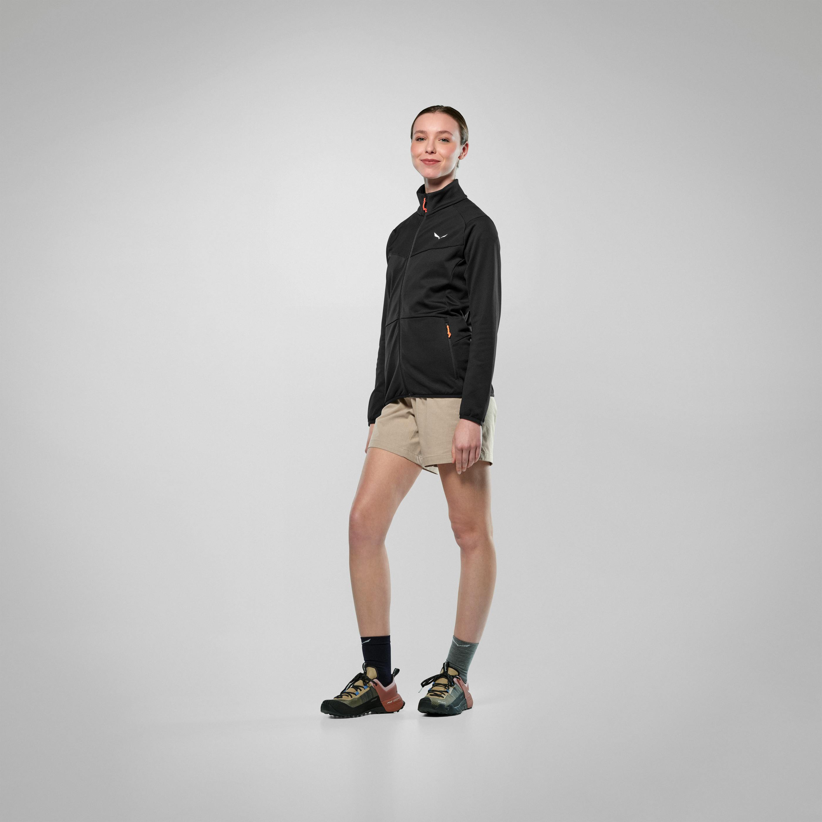 Puez Cammino Polarlite Jacket Women on_body image