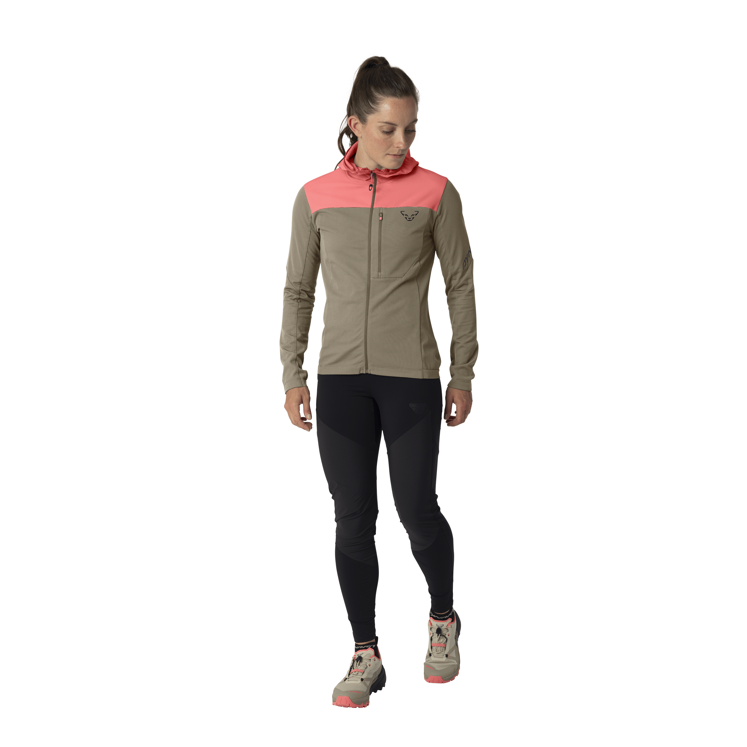 Traverse Thermal Kapuzenjacke Damen on_body image