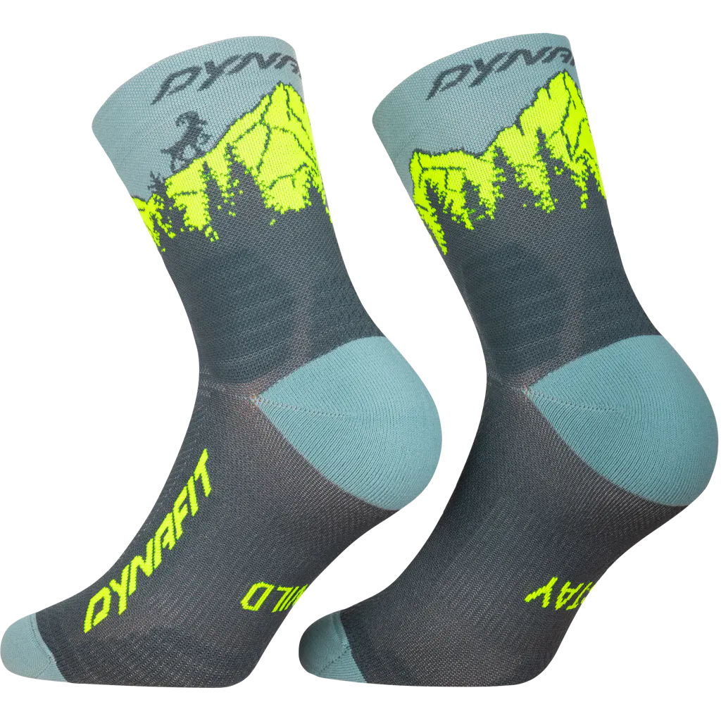 Dynafit - Calze Traverse Mid - Grigio (Taglia: 39-42)-image