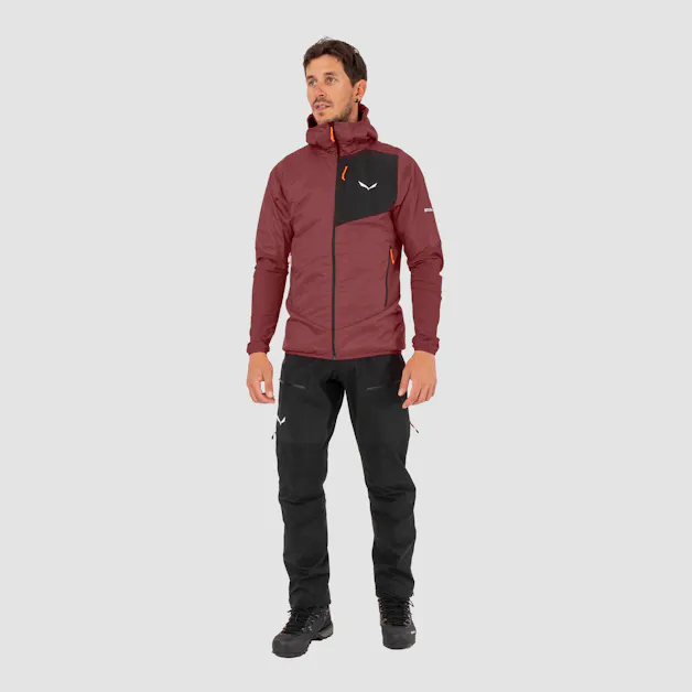 Ortles Hybride TirolWool® Responsive Veste Homme on_body image