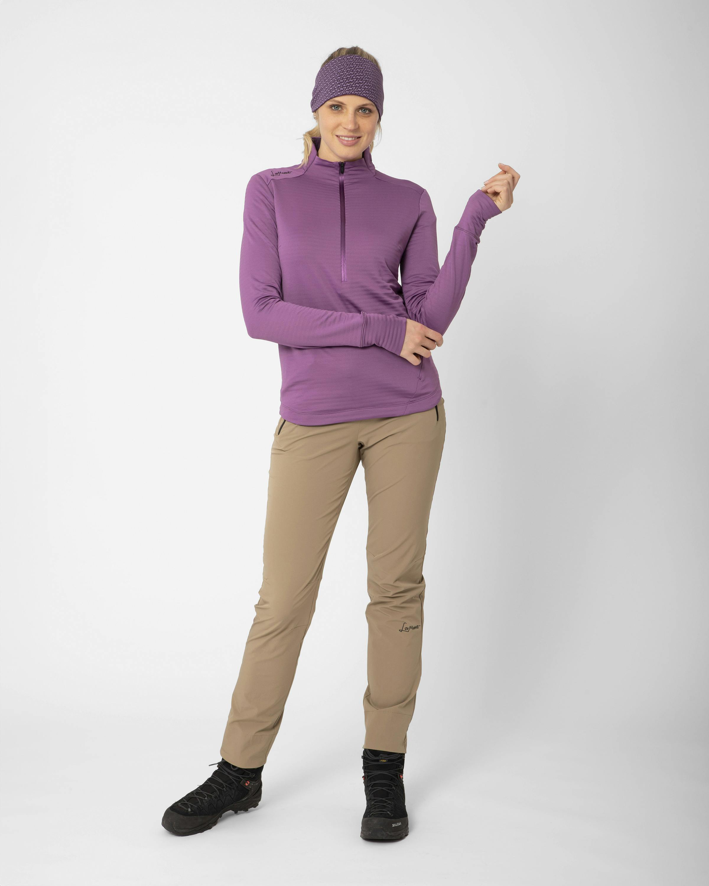 Nora Langarm Shirt Mit Zip action_shot image