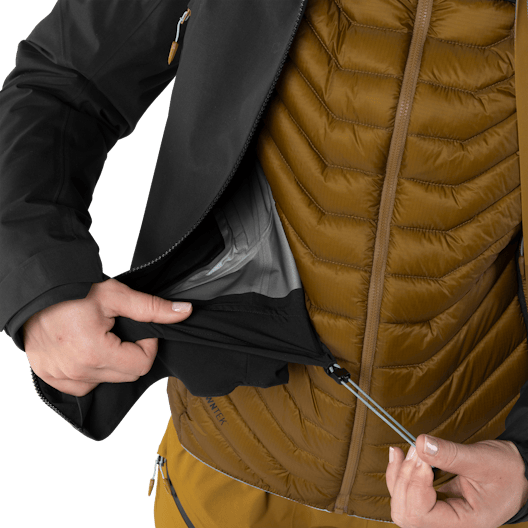 Ridge Ultralight Down Jacket Women tech_detail image