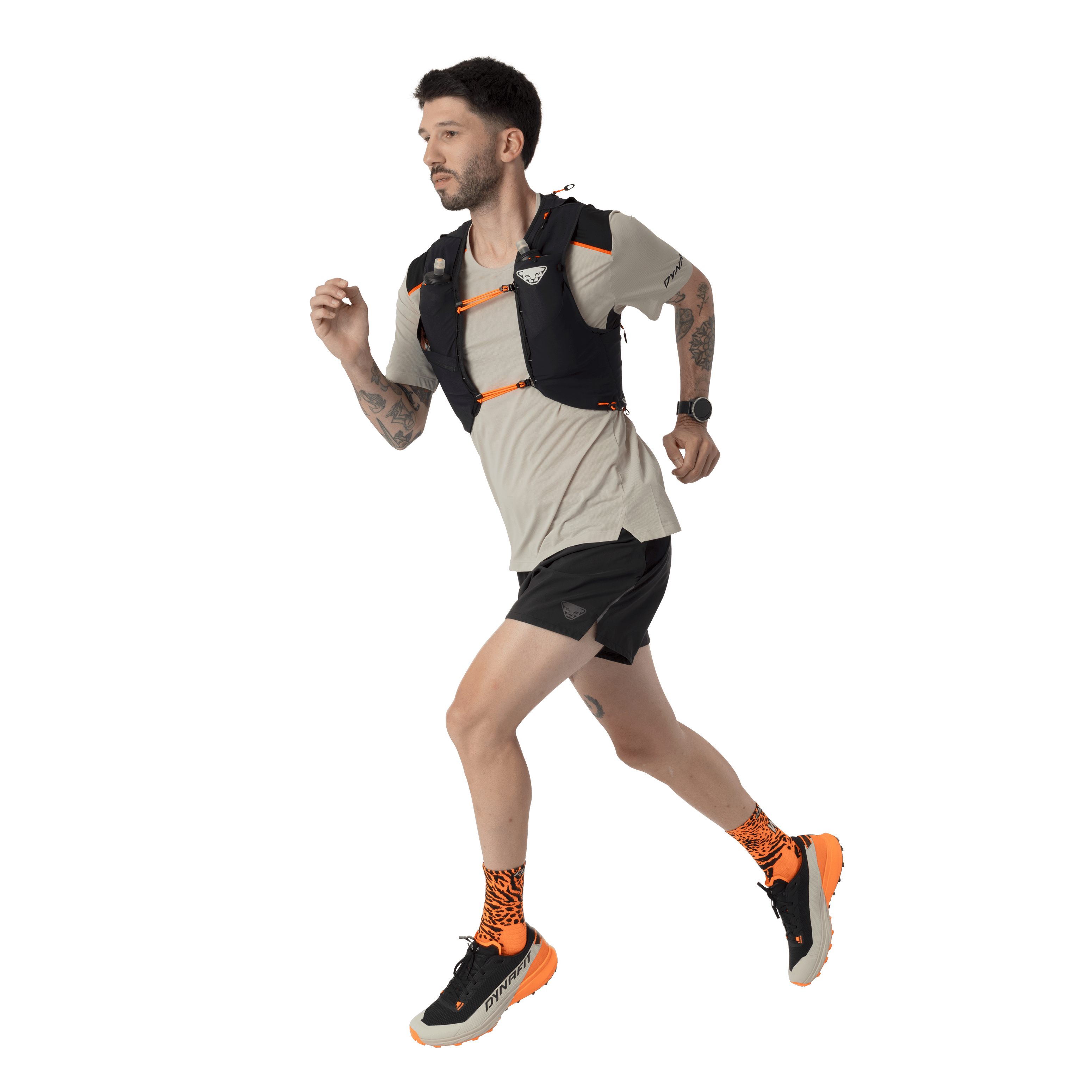 Gilet da running Alpine 8 on_body image