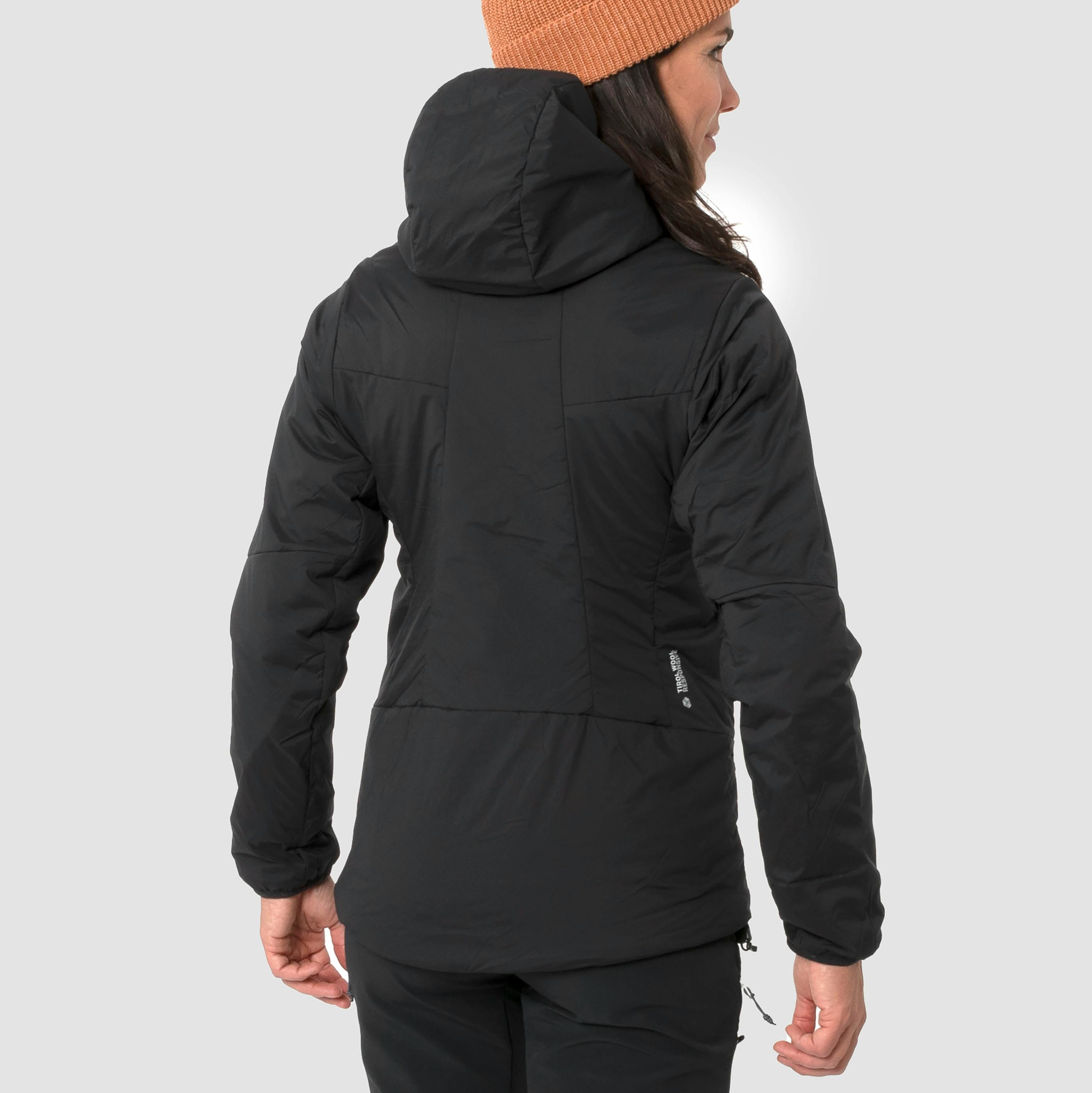 Ortles Tirolwool Responsive Stretch Giacca con Cappuccio Donna tech_detail image