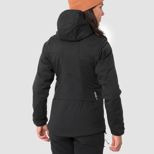 Ortles Tirolwool Responsive Stretch Kapuzenjacke Damen tech_detail image
