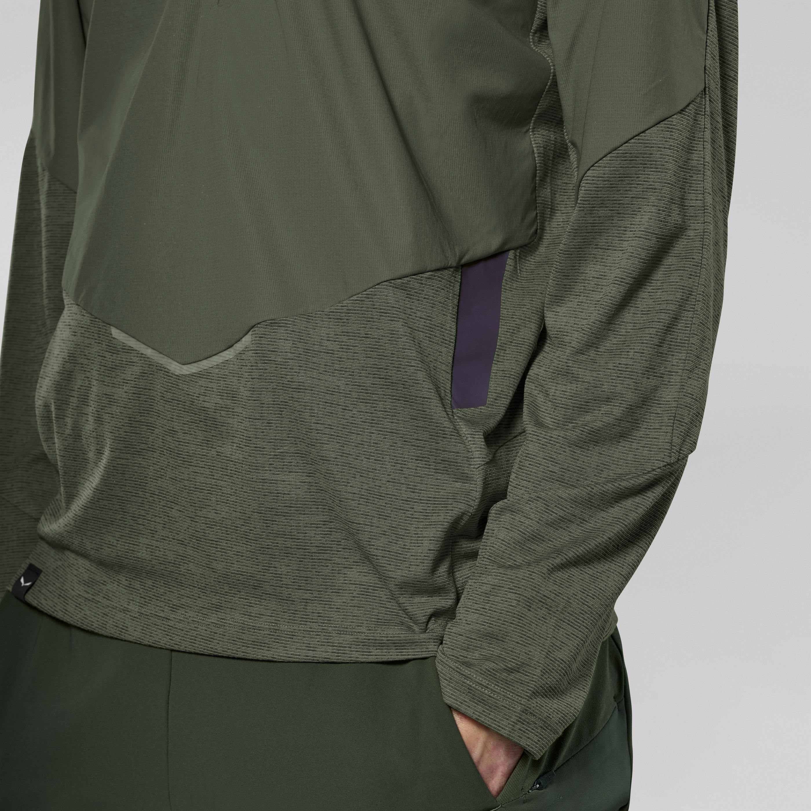 Pedroc Dry'Ton Wind Media Cremallera Tee Hombre tech_detail image