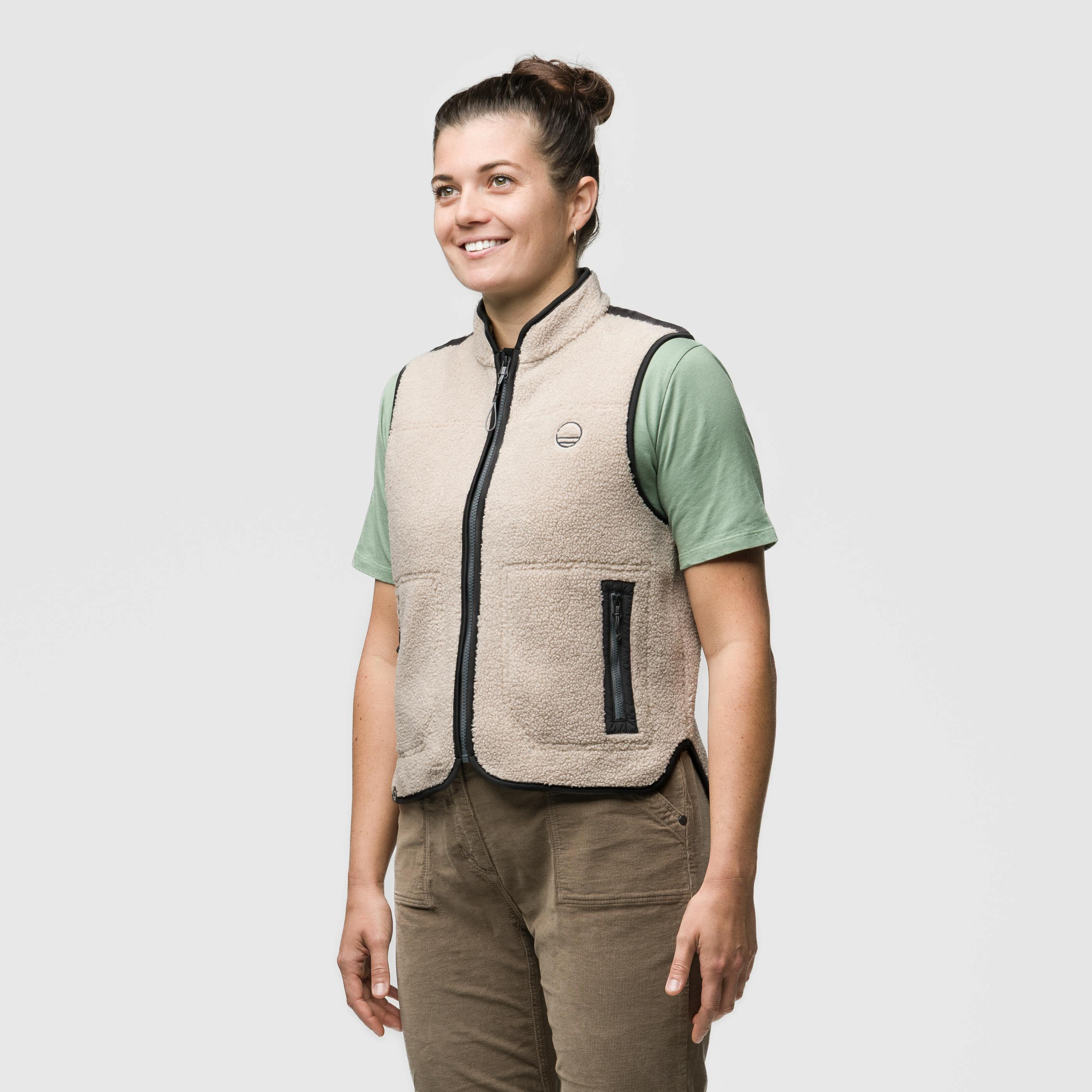 Spotter Woman Vest on_body image