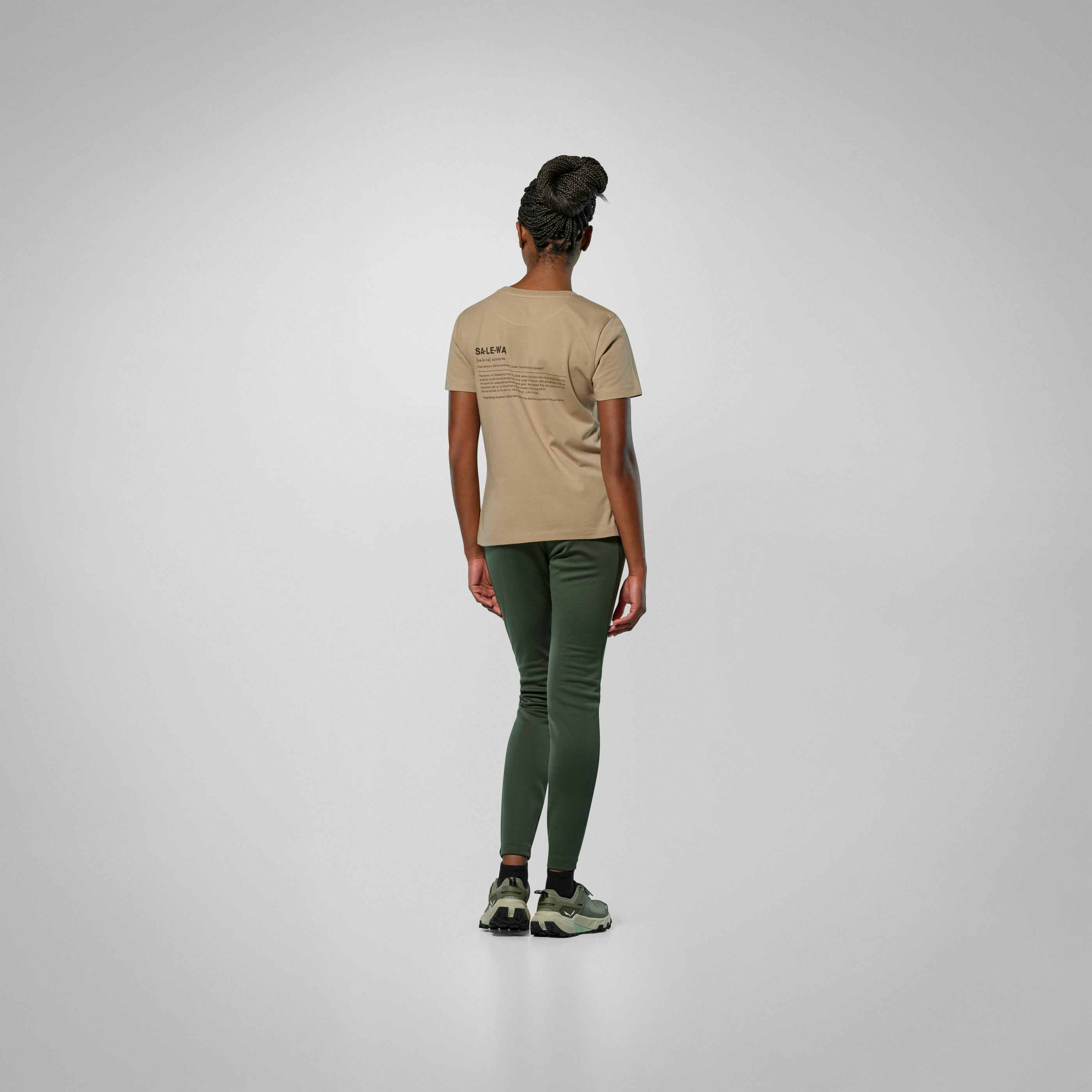 Eagle Vocab T-Shirt Women on_body image