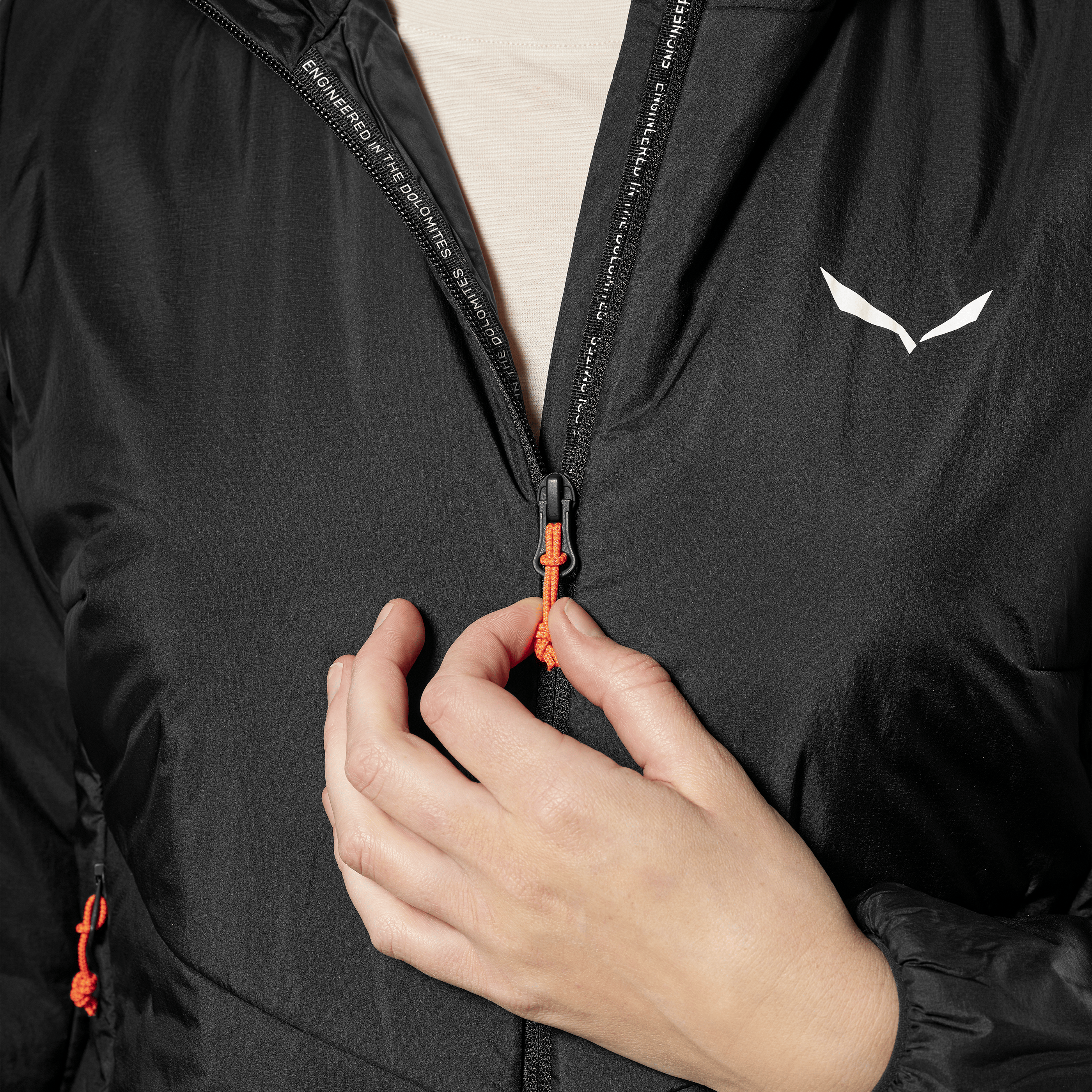 Puez Catinaccio 2 Tirolwool® Responsive Kapuzenjacke Damen  tech_detail image