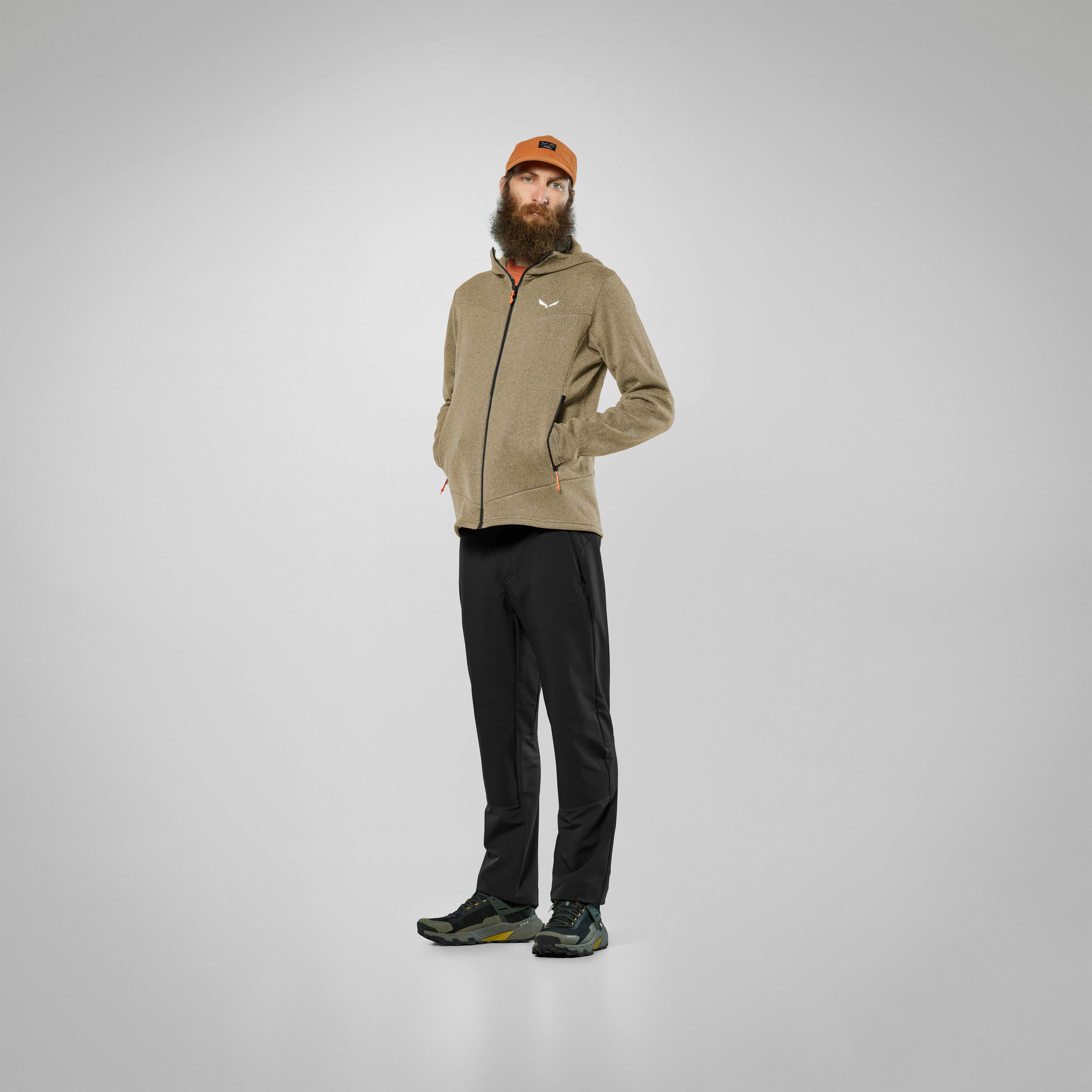 Puez Rocca Hooded Jacket Men on_body image