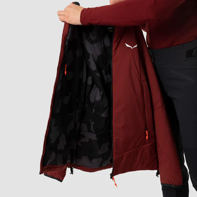 Ortles Tirolwool Responsive Stretch Giacca con Cappuccio Donna tech_detail image