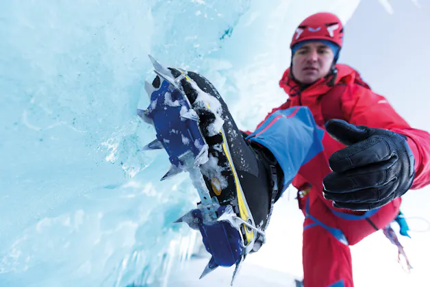Alpinist Step-In Crampon action_shot image