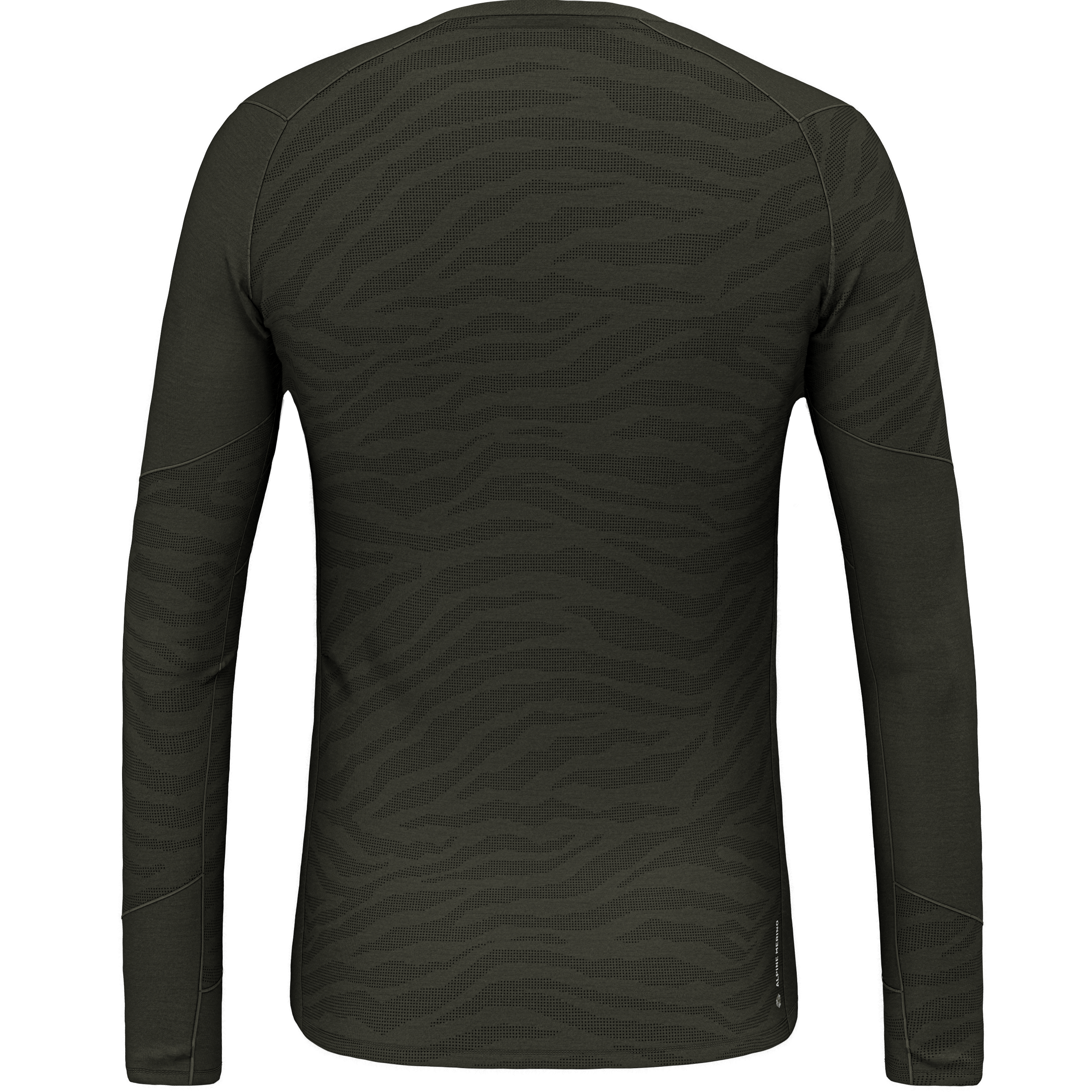 Cristallo Warm Alpine Merino Responsive Long Sleeve Baselayer Men perspective_view image