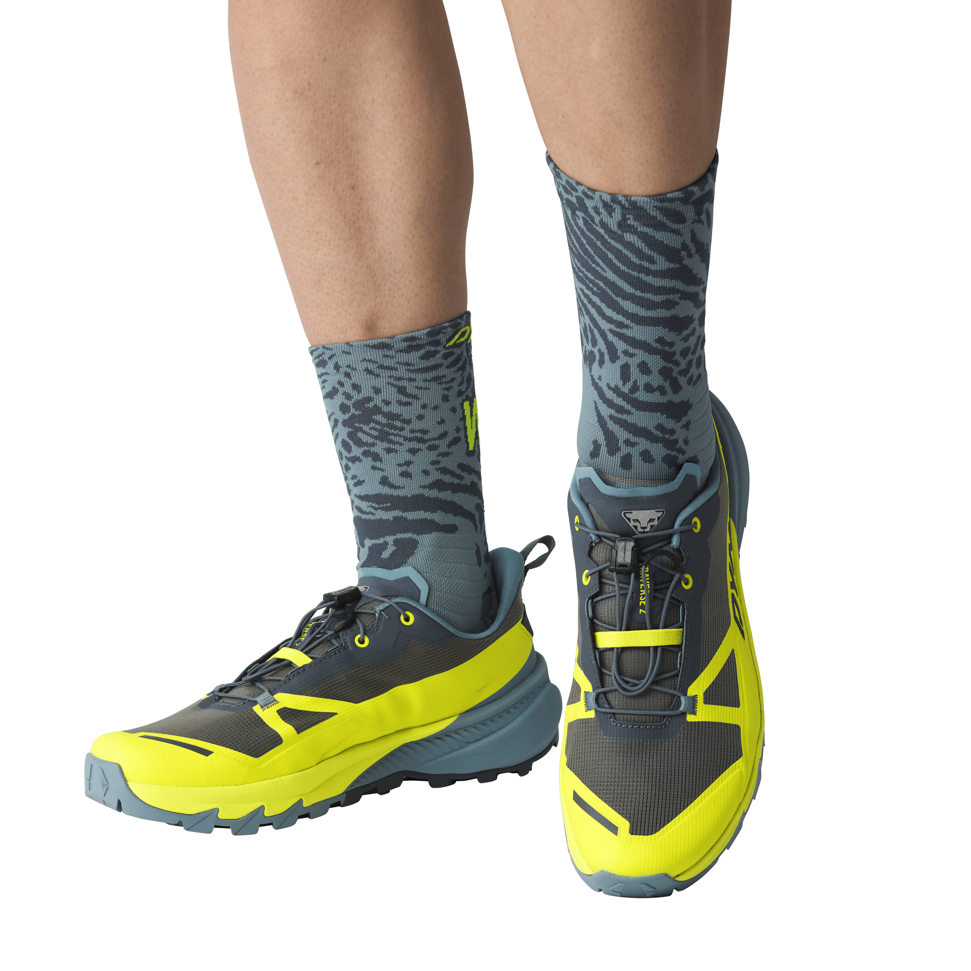 Chaussettes Run Wild Crew on_body image