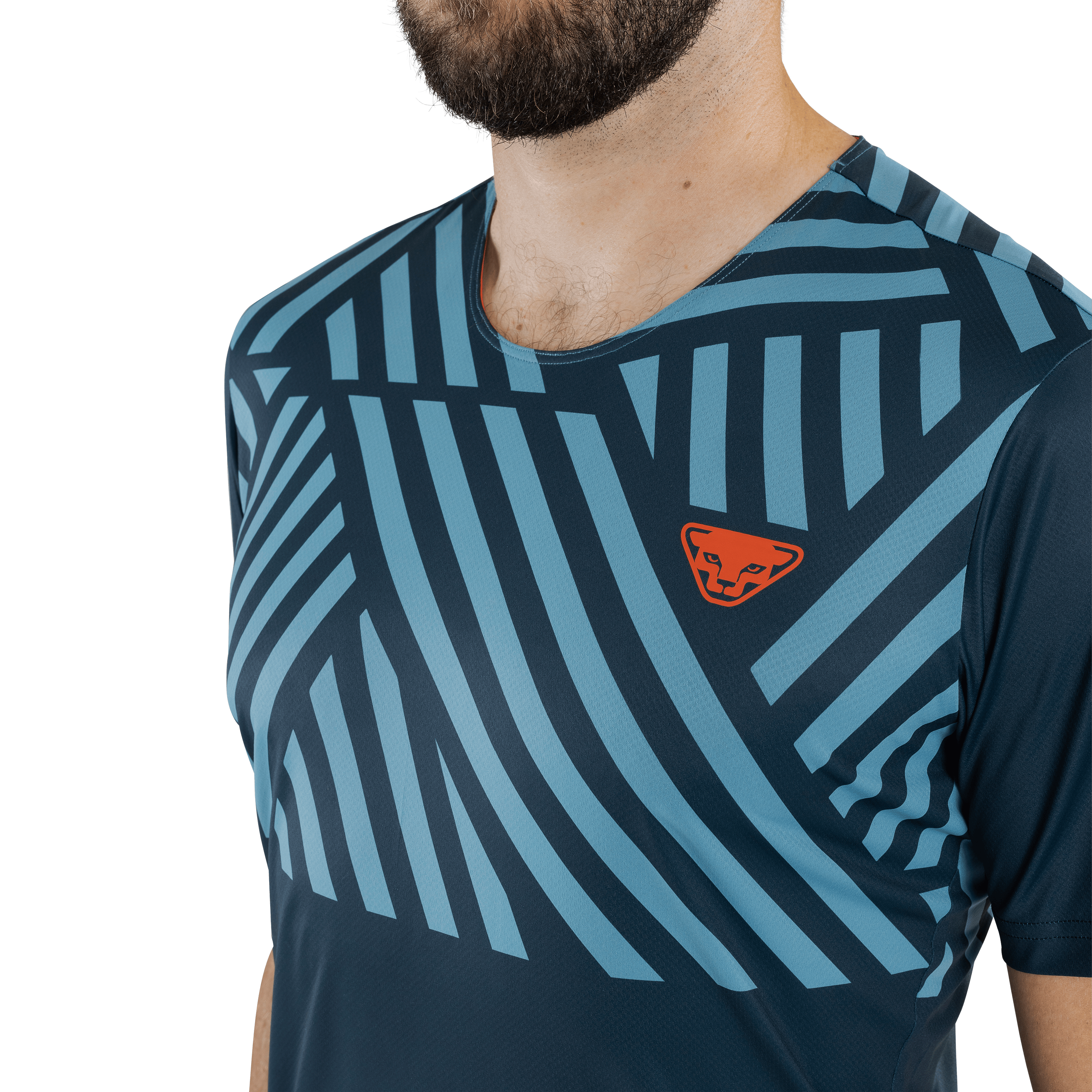 T-shirt Technique DYNAFIT TRAVERSE 2 Pour Homme, Gris, Taille M, Anti-odeurs Et Respirant