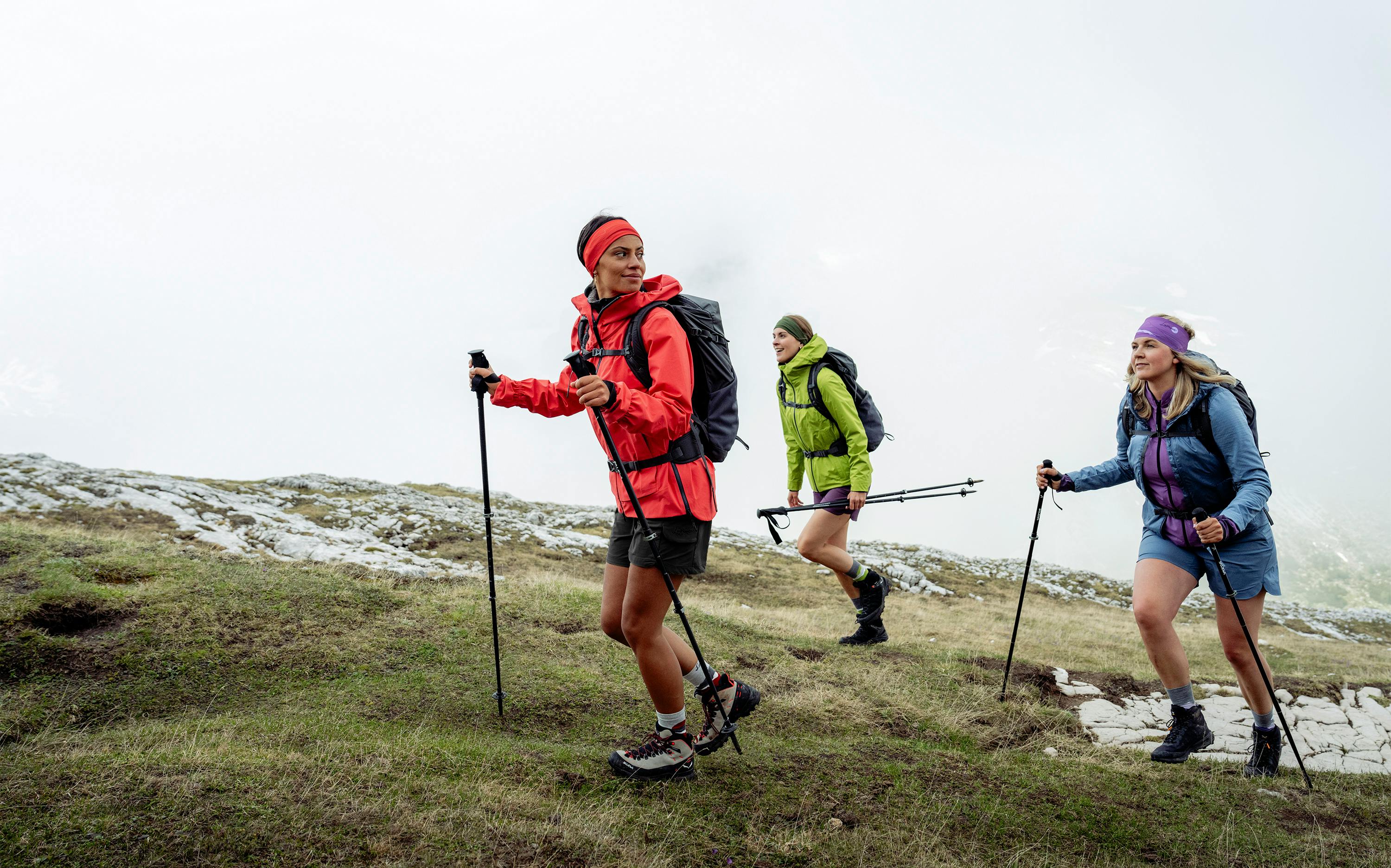 Bathrins Pantaloncini Sportivi Cargo Da Donna, Tessuto Impermeabile E Traspirante, 4 Tasche Con Zip, Protezione UPF50+, Per Trekking E Escursionismo
