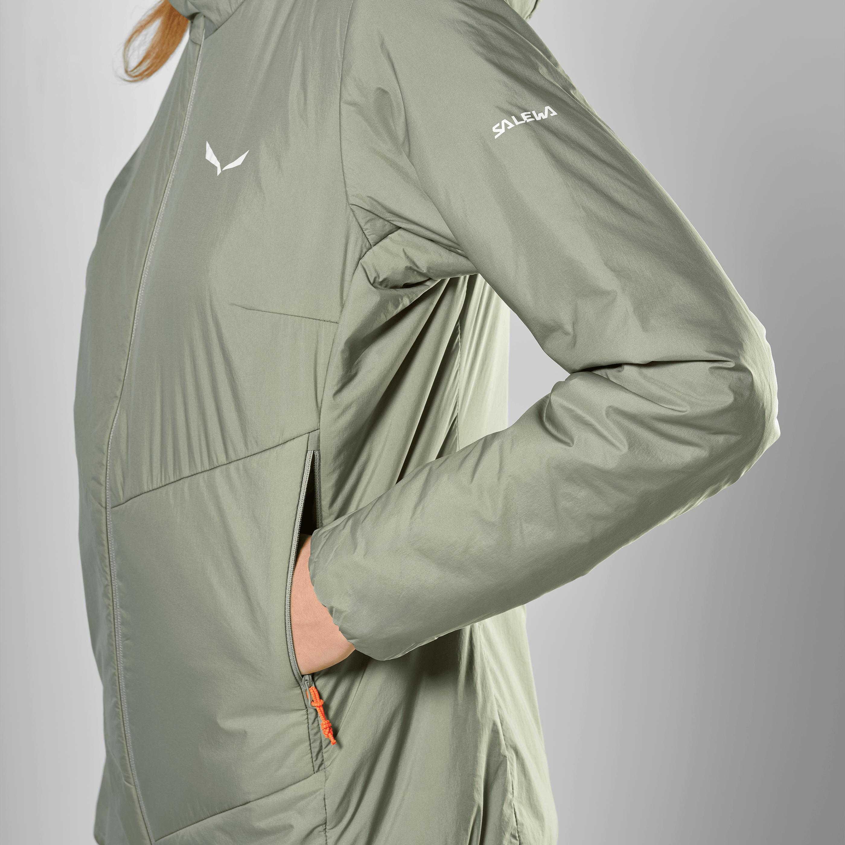 Puez Catinaccio 2 Tirolwool® Responsive Giacca Con Cappuccio Donna tech_detail image