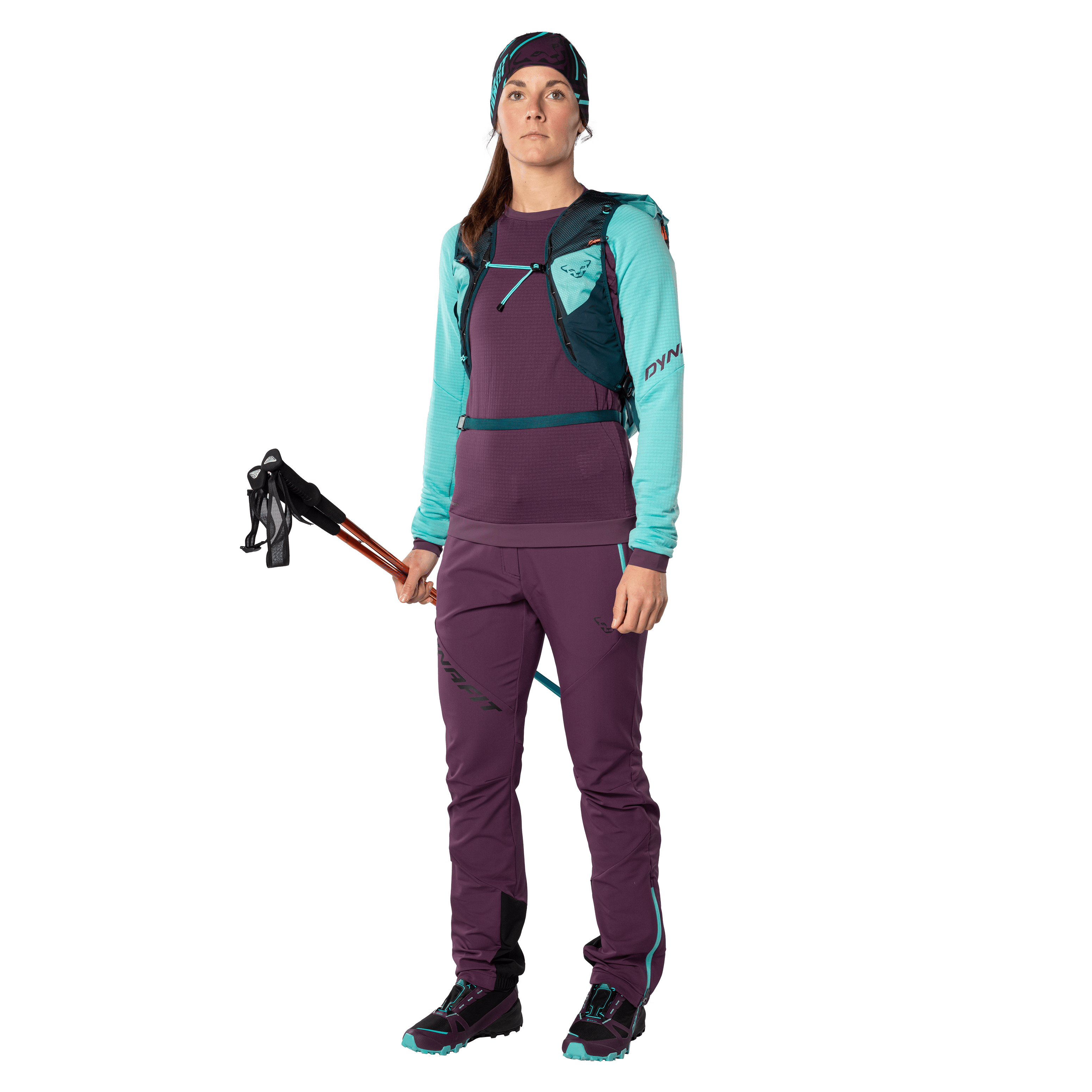 Transalper Pro Hose Damen on_body image