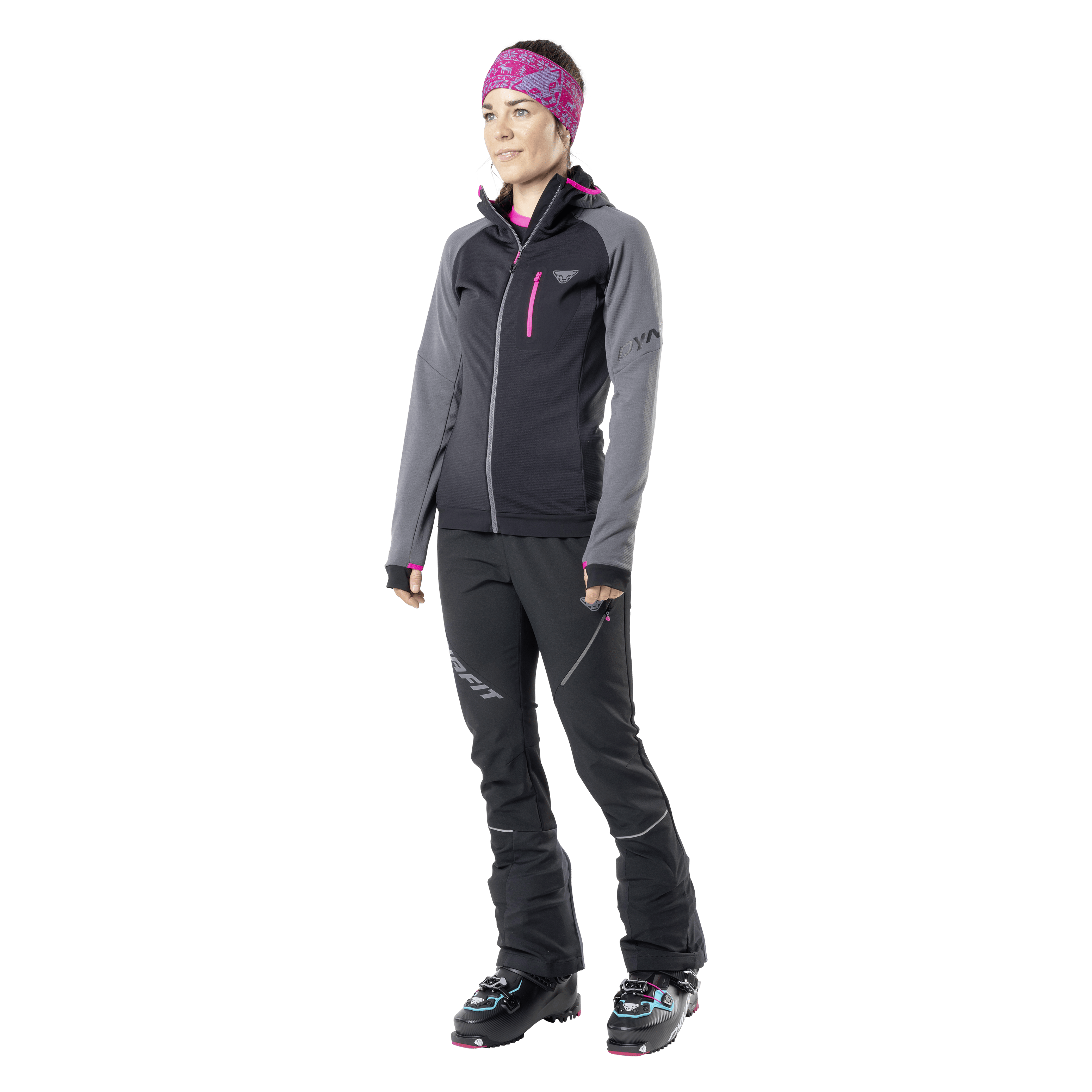 Radical Polartec® Kapuzenjacke Damen on_body image