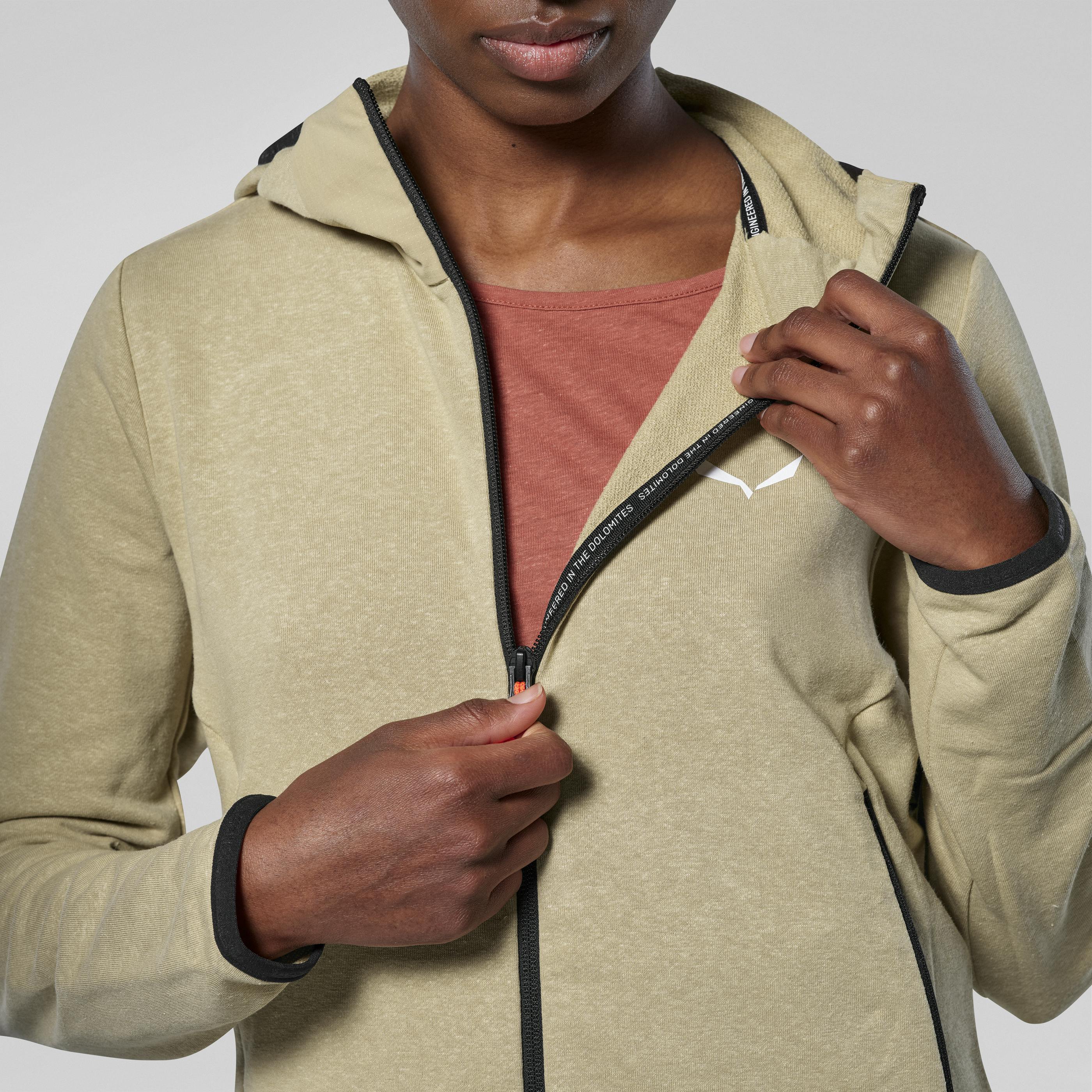 Agner Hemp 2 Veste Avec Capouche Femme tech_detail image