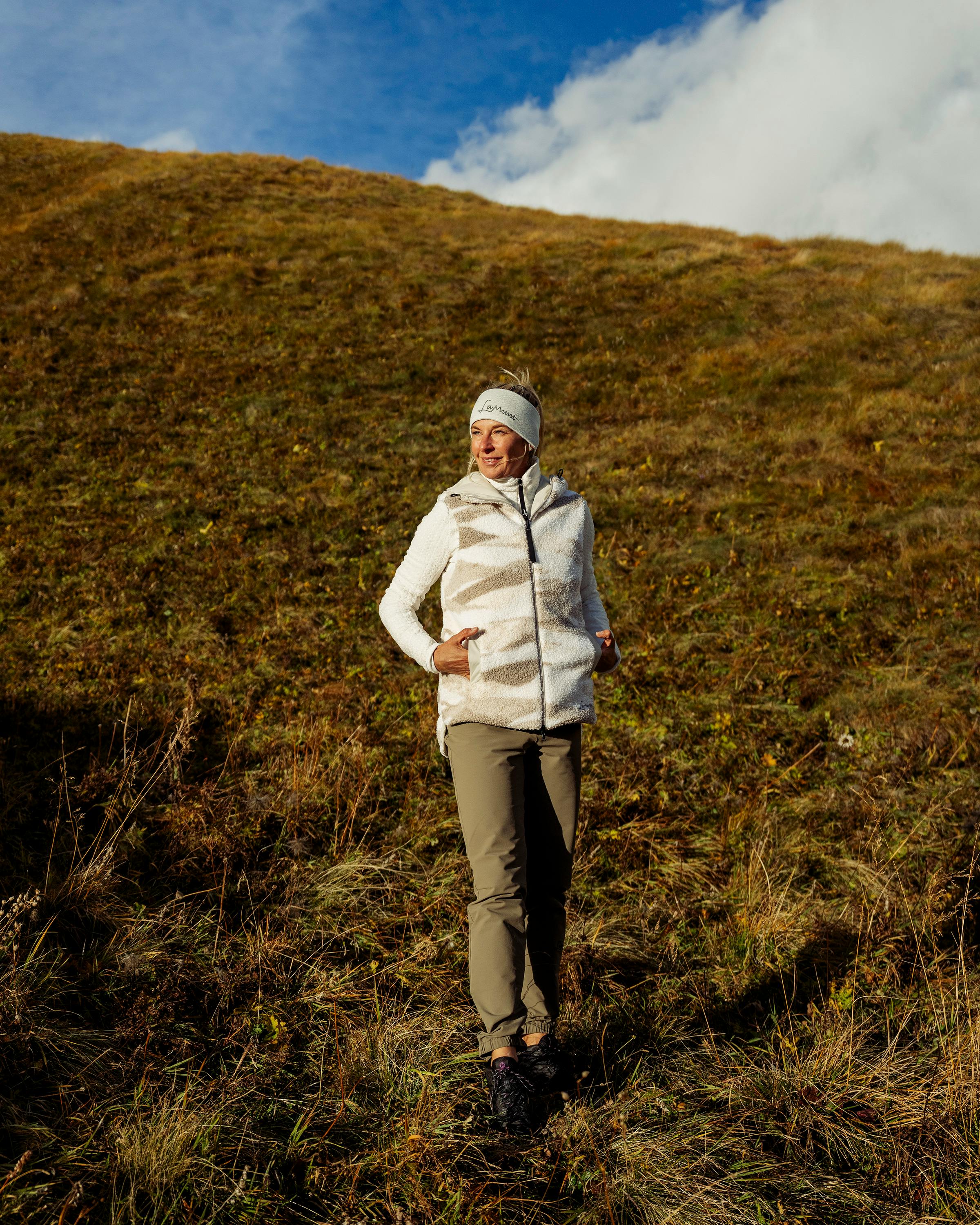 Sabine Reversible Vest action_shot image