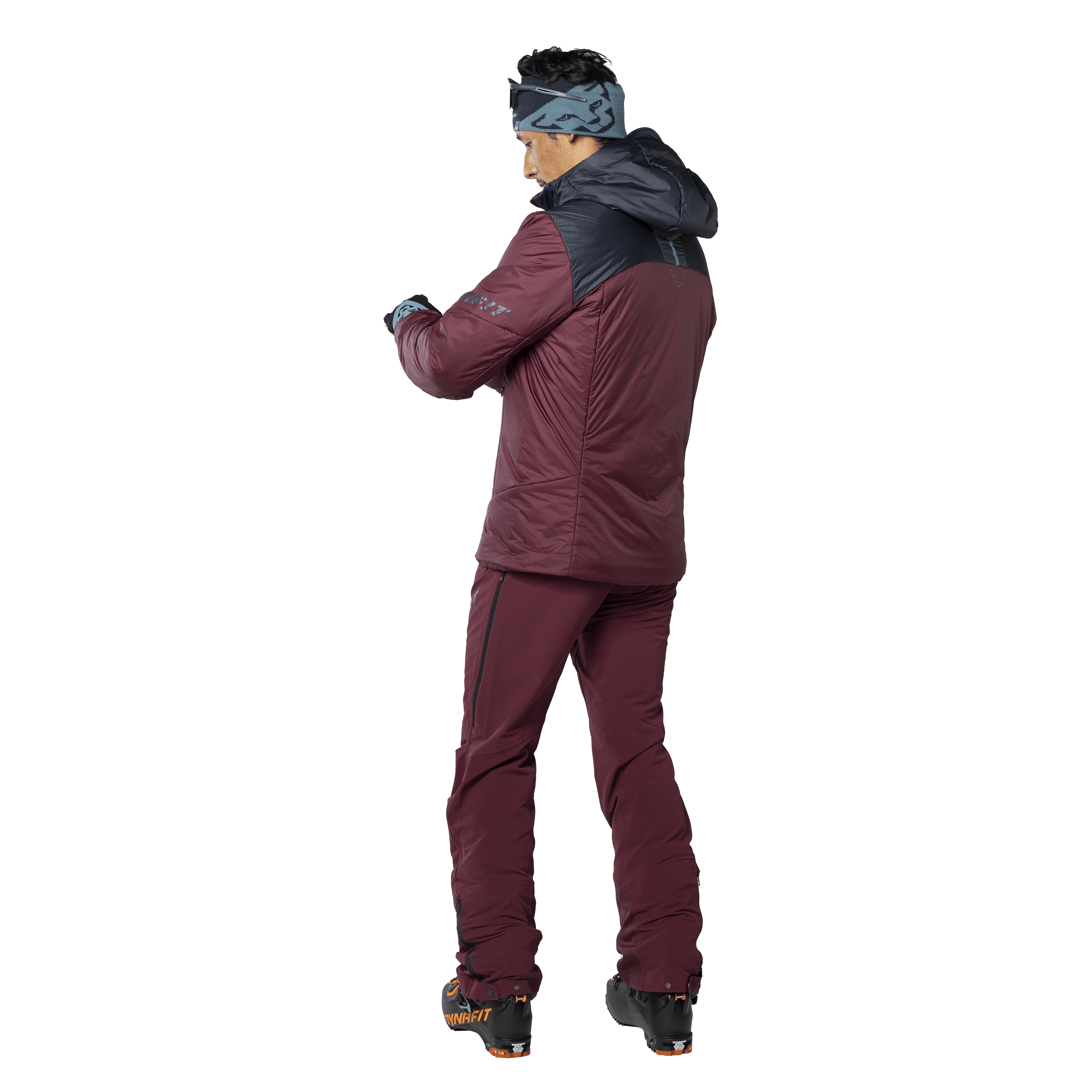 Radical PrimaLoft Kapuzenjacke Herren on_body image