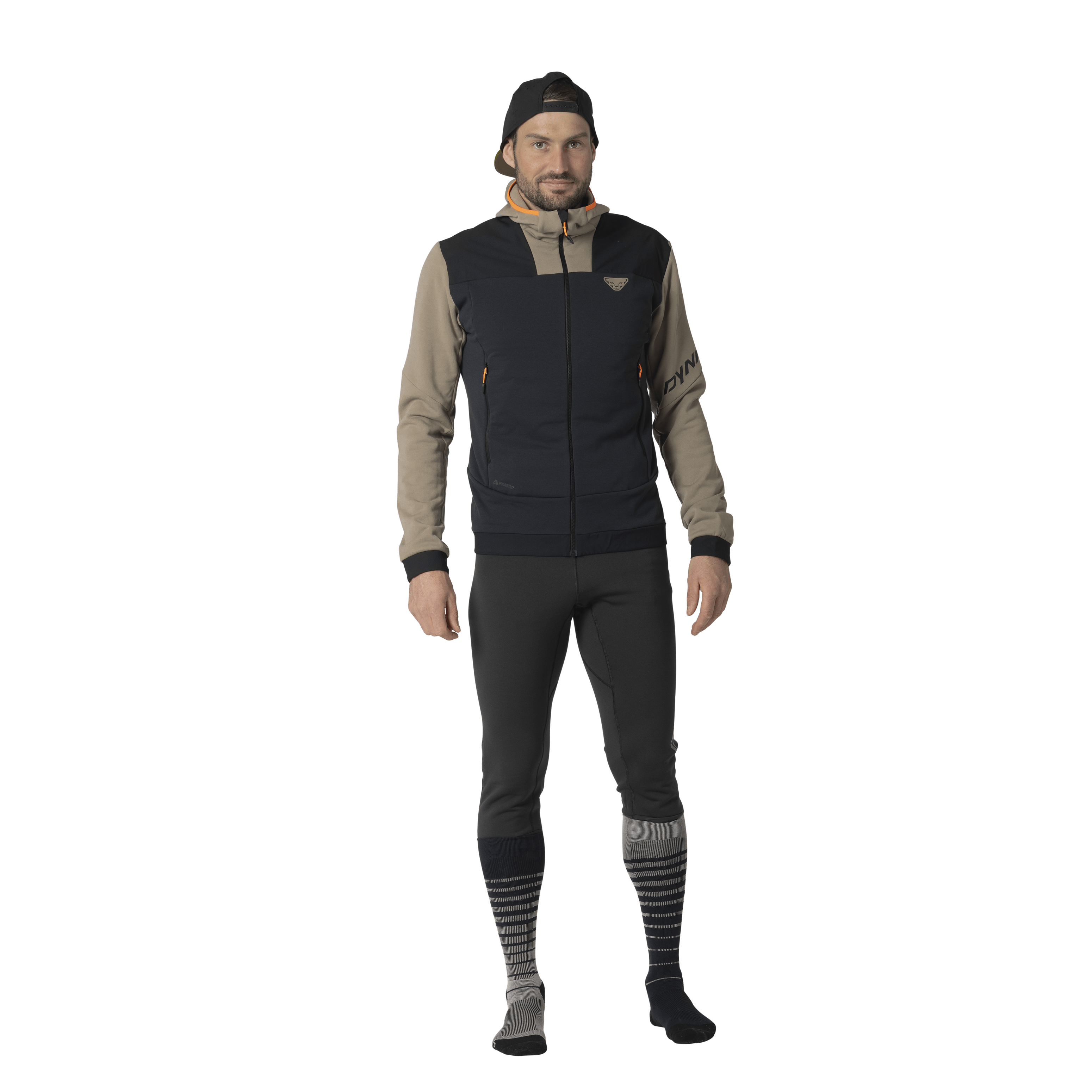 Tigard Polartec® Hooded Jacket Men on_body image