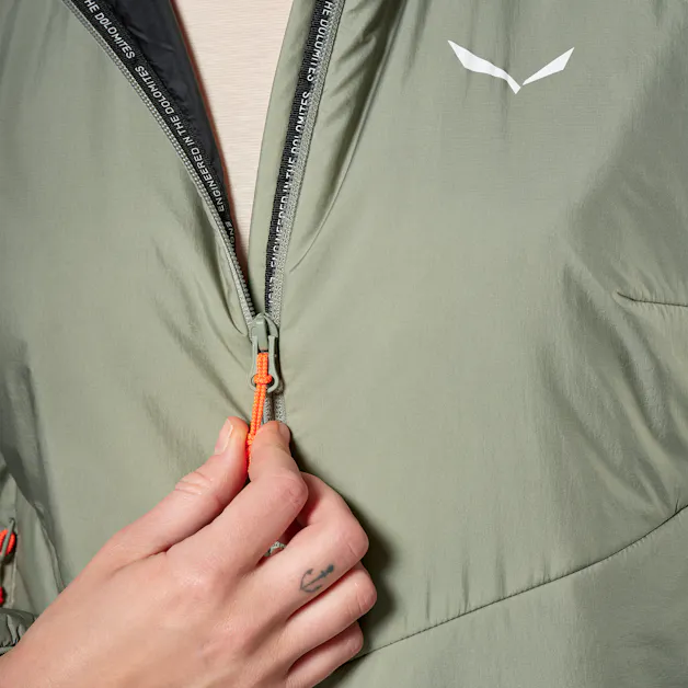 Puez Catinaccio 2 Tirolwool® Responsive Giacca Con Cappuccio Donna tech_detail image