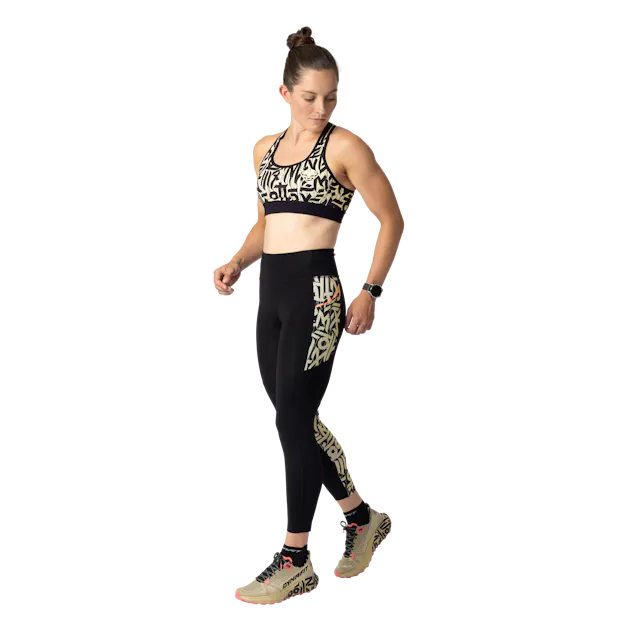 Alpine Graphic Bra Women on_body image