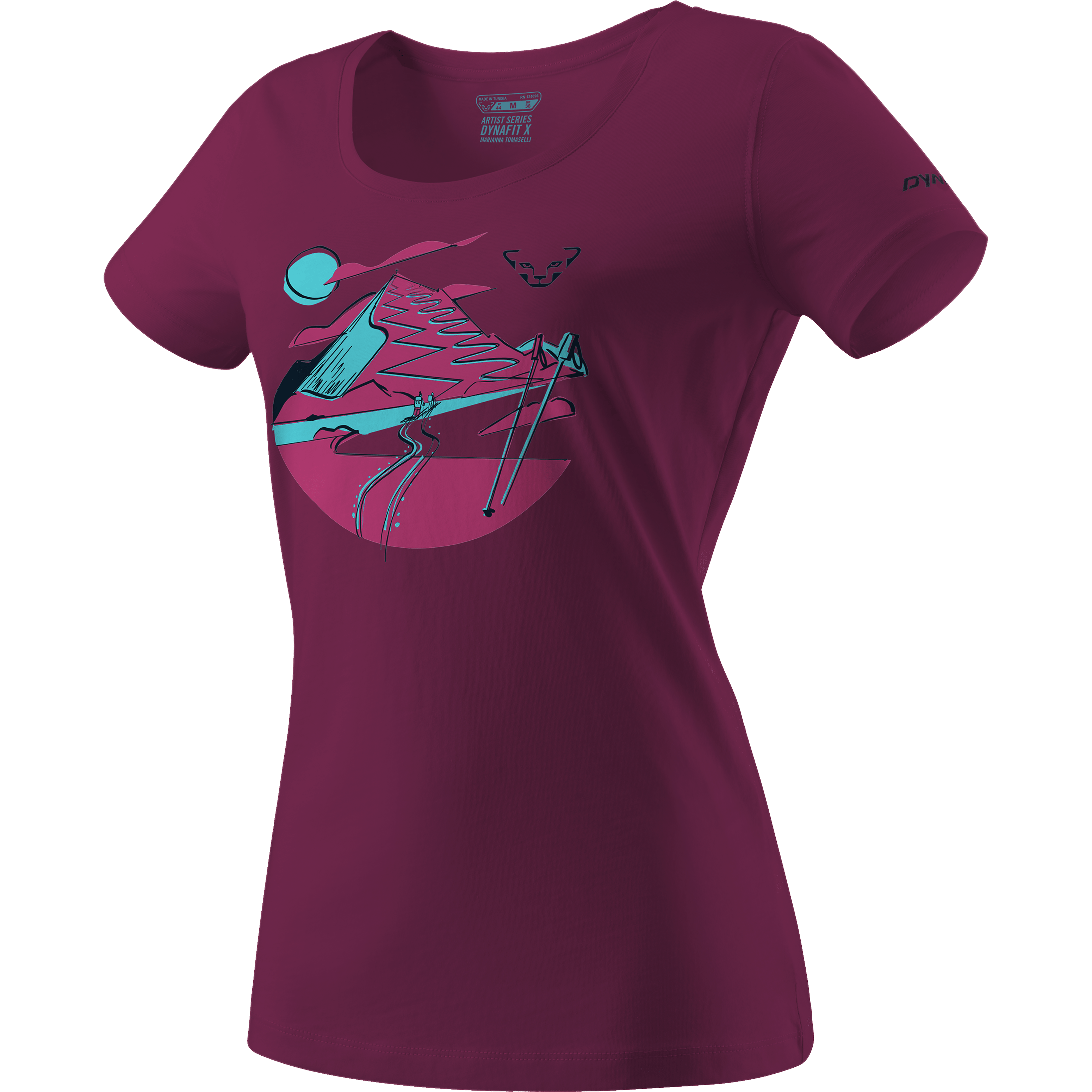 24/7 Artist Series Baumwoll T-Shirt Damen still image