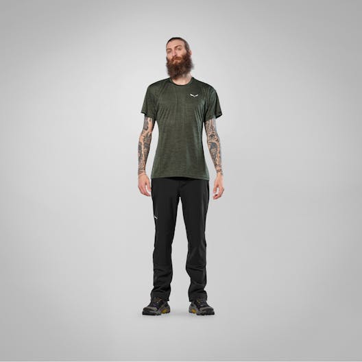 Puez Melange Dry T-shirt Men on_body image