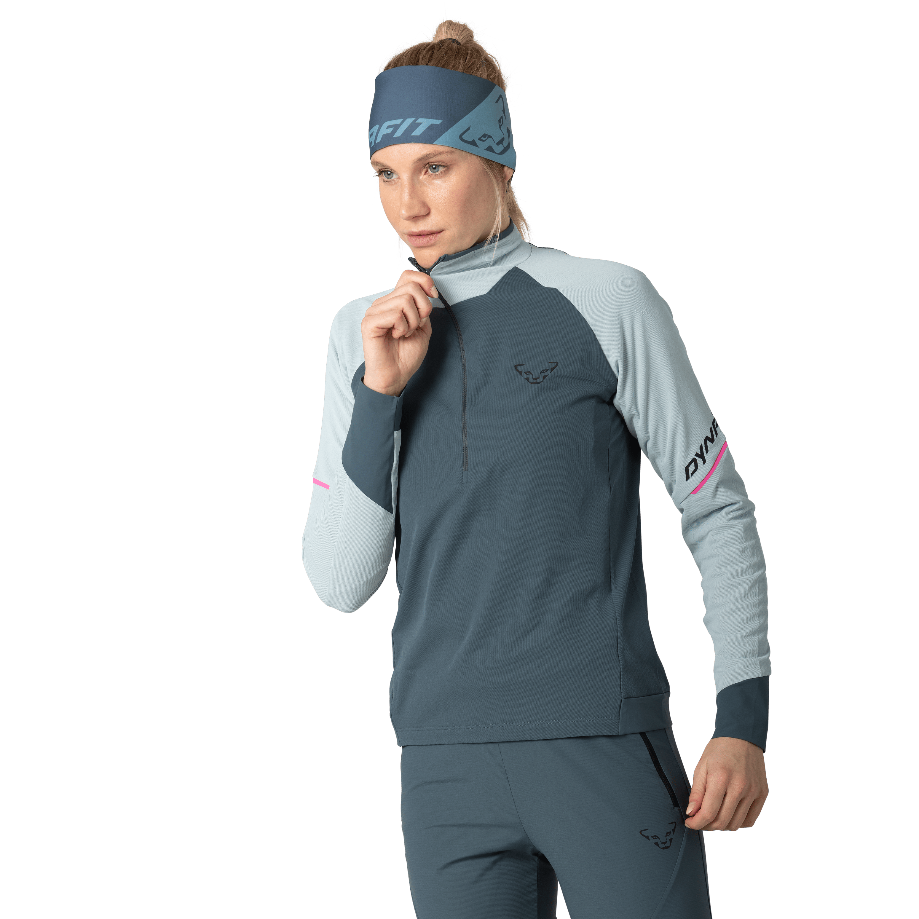 Alpine Langarmshirt 1/2 Zip Damen tech_detail image