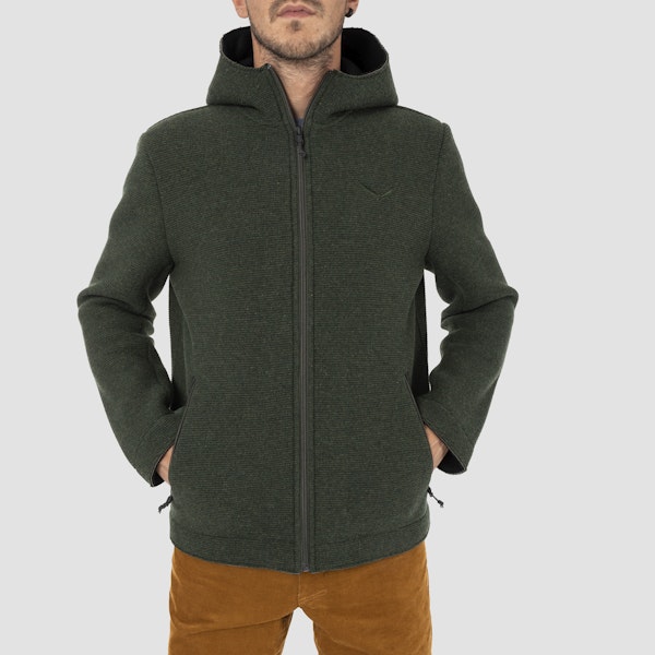 Sarner Wool Hoody Men