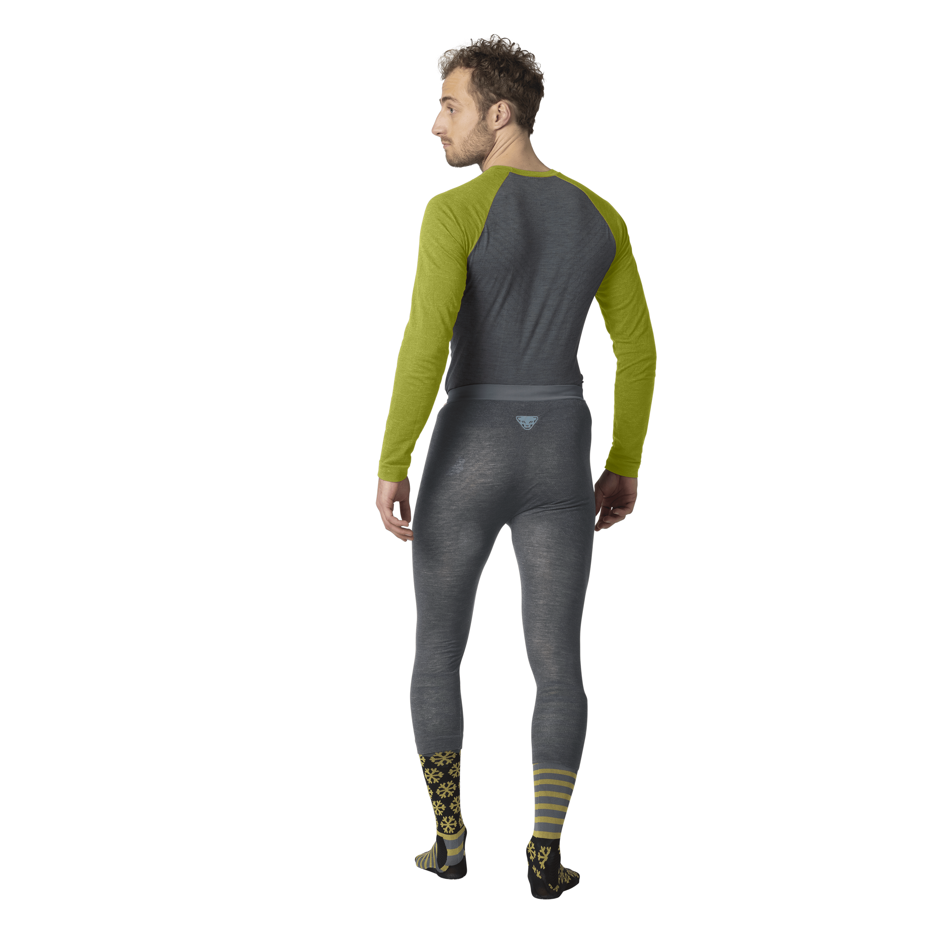 Pull manches longues Tour Light Merino hommes on_body image