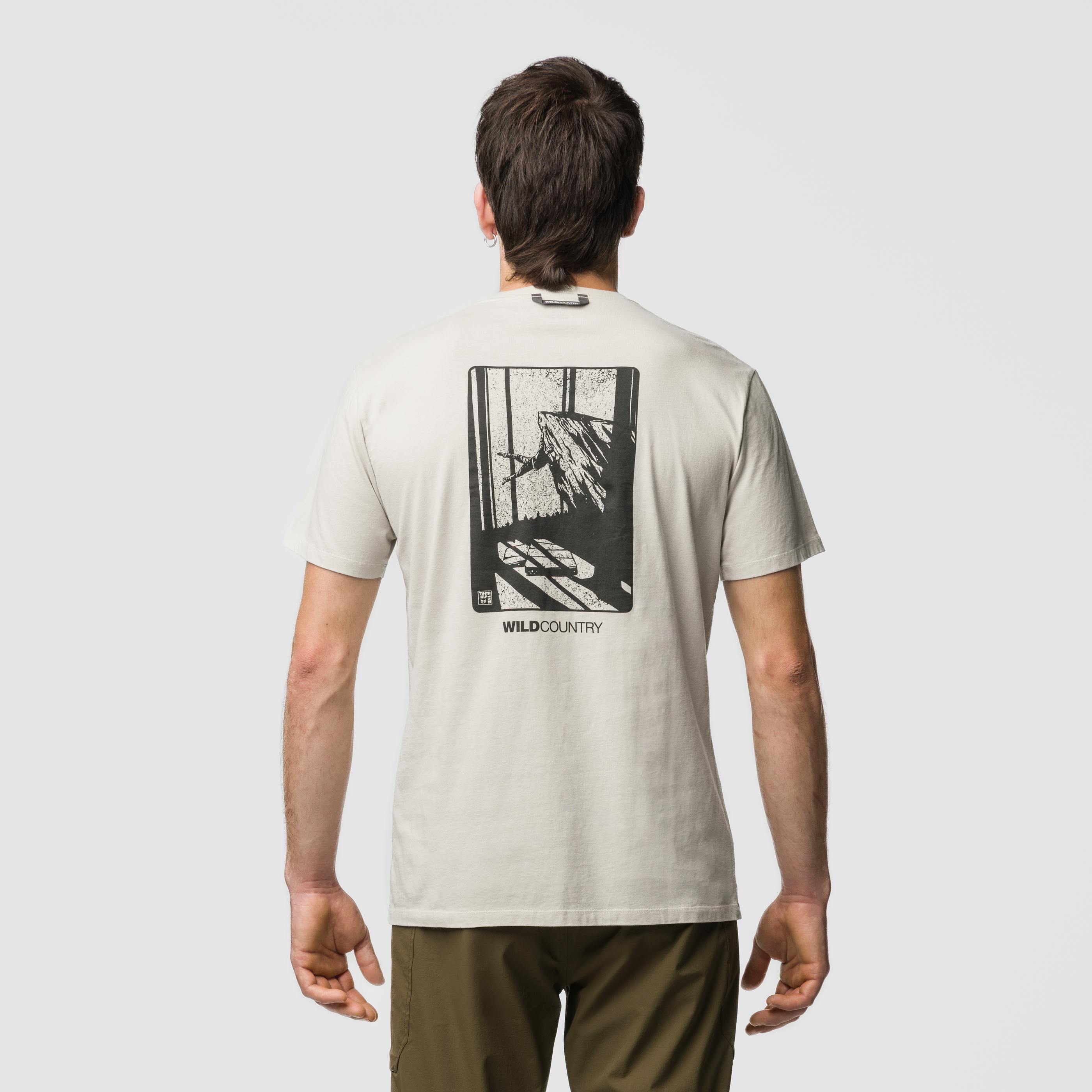 Flow T-shirt Uomo  on_body image