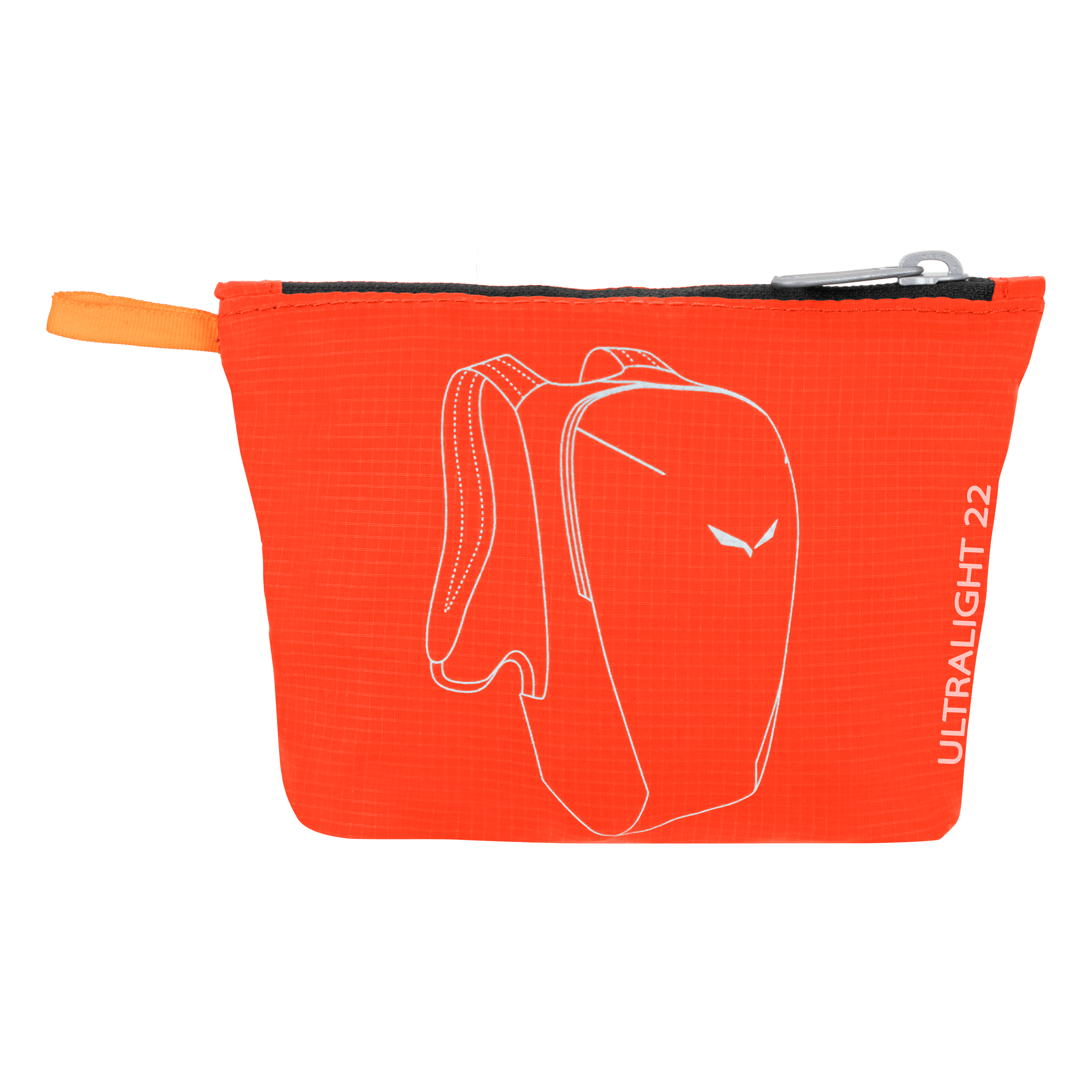 Sac à Dos SALEWA Ultralight – 10-19 L – Bleu Electric / Orange – Neuf – Pliable
