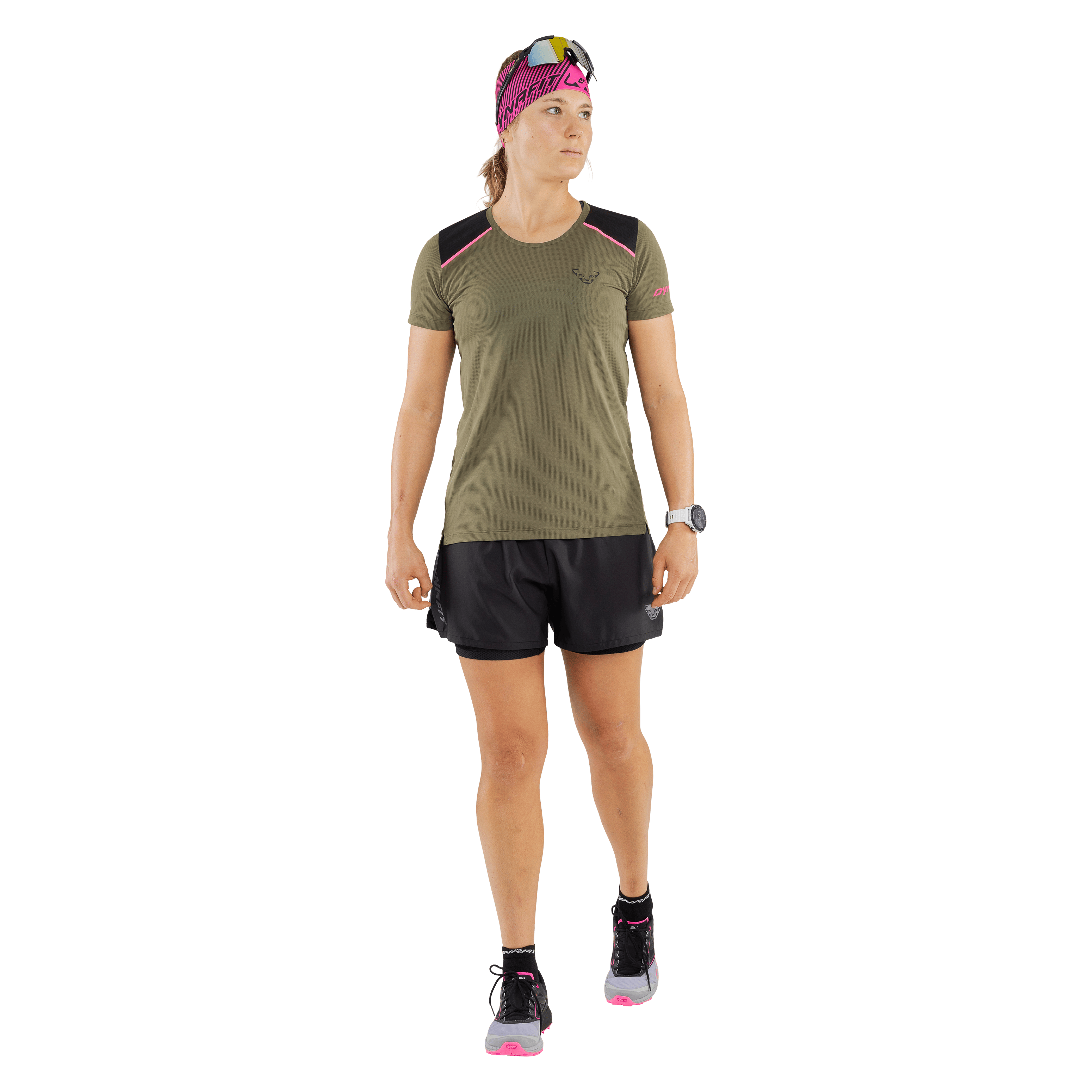 Alpine Pro 2in1 Shorts Women on_body image