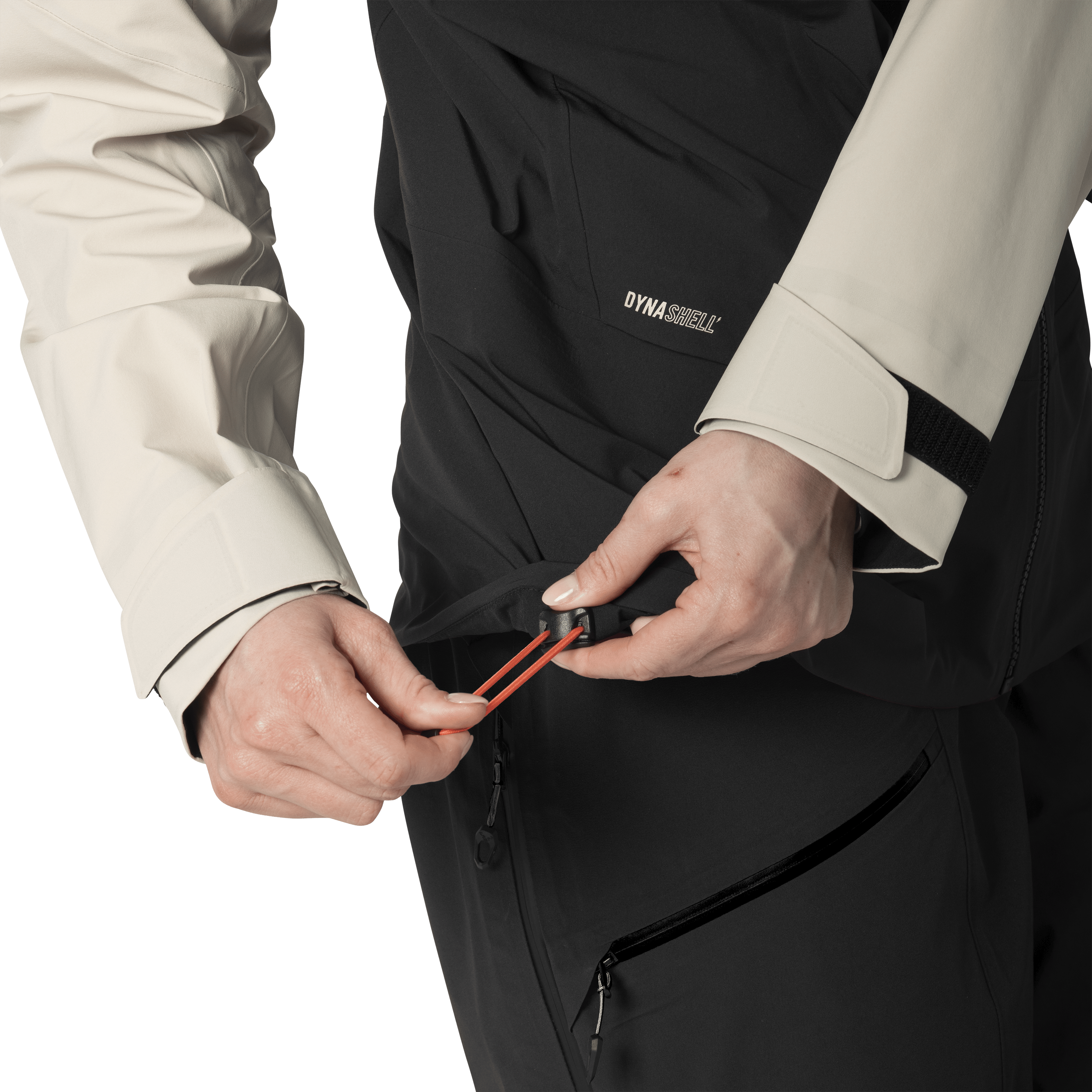 Tigard 3L Stretch Jacket Woman tech_detail image