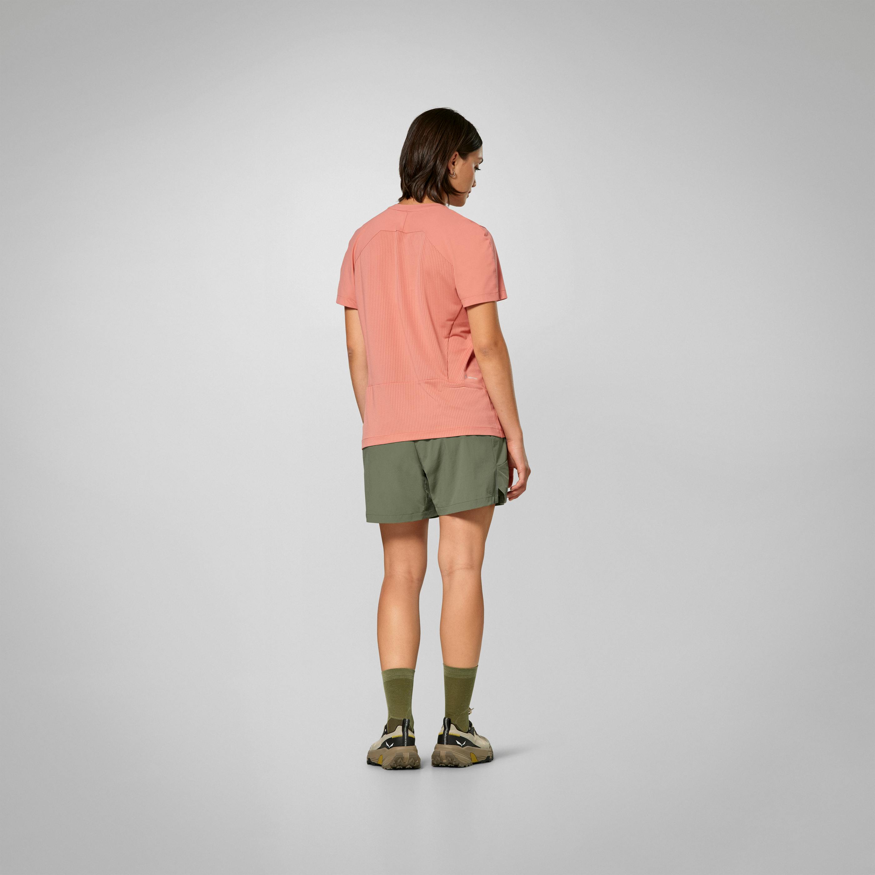 Pedroc Dry'Ton Hybrid T-Shirt Donna on_body image