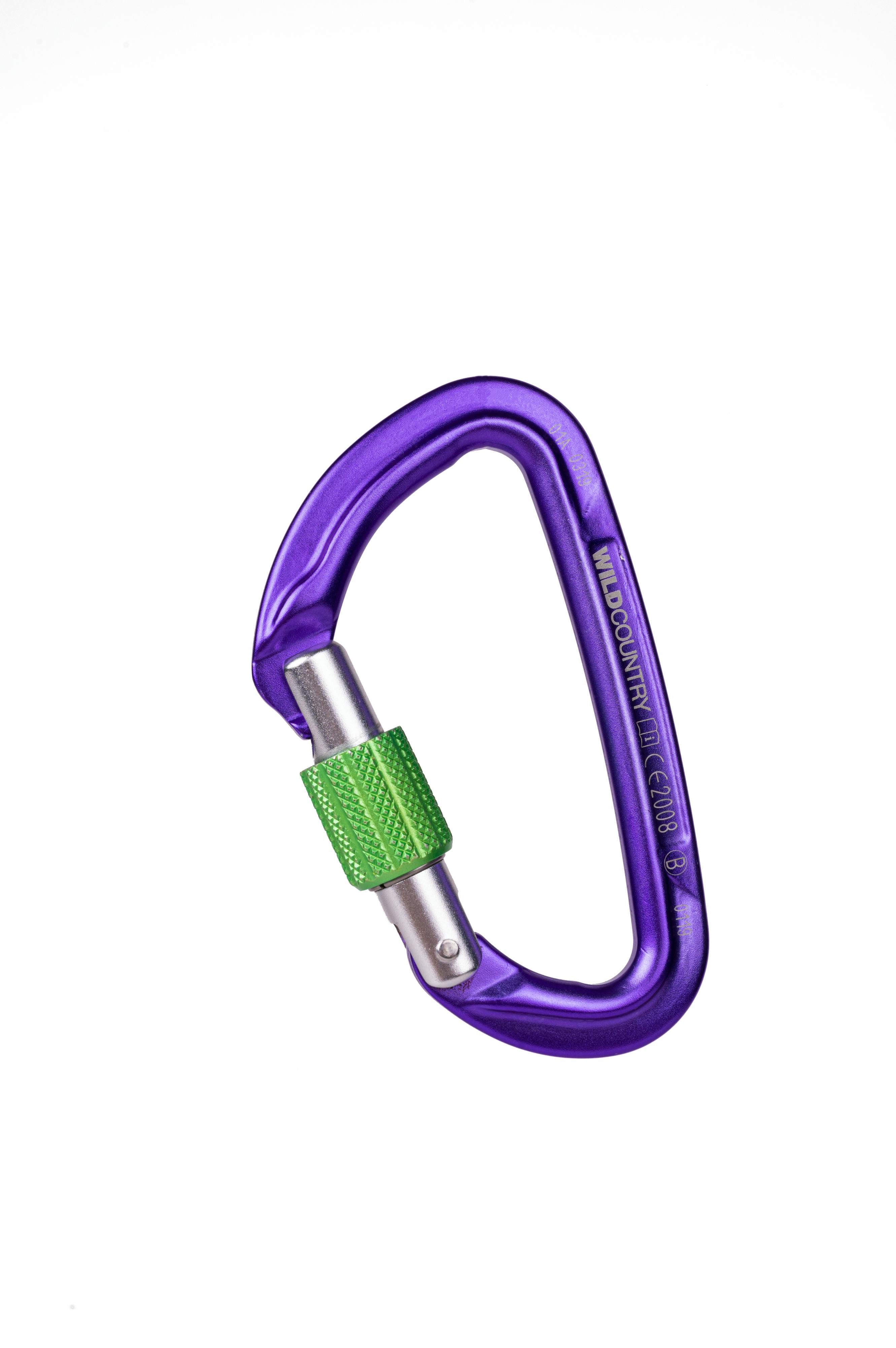 Session Screw Gate Locking Carabiner perspective_view image
