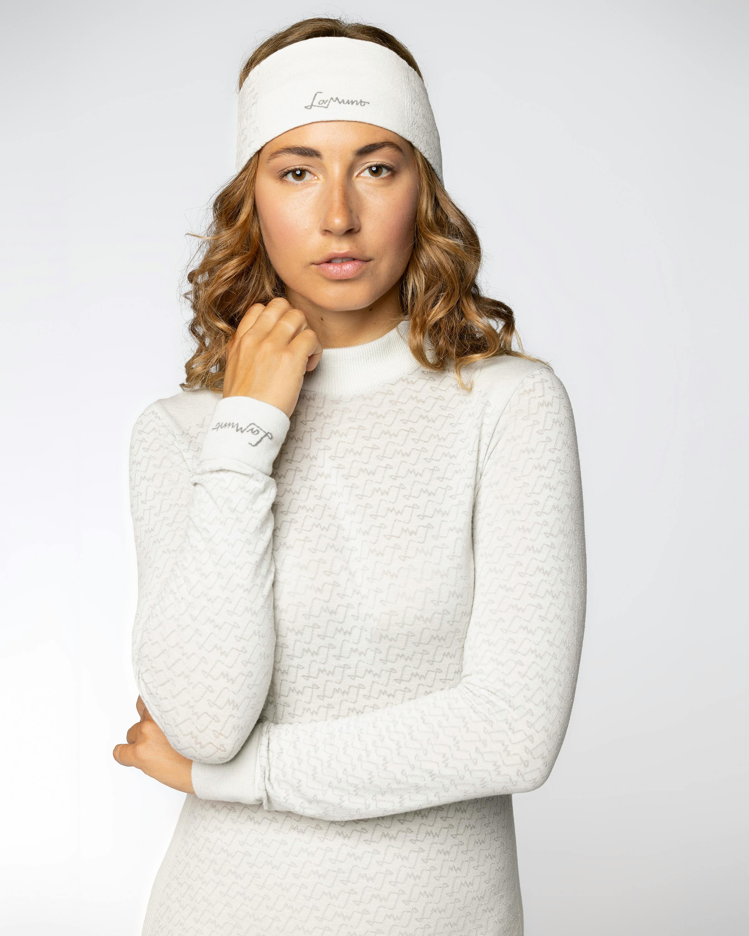 Alice Longsleeve Cashmere Tee action_shot image