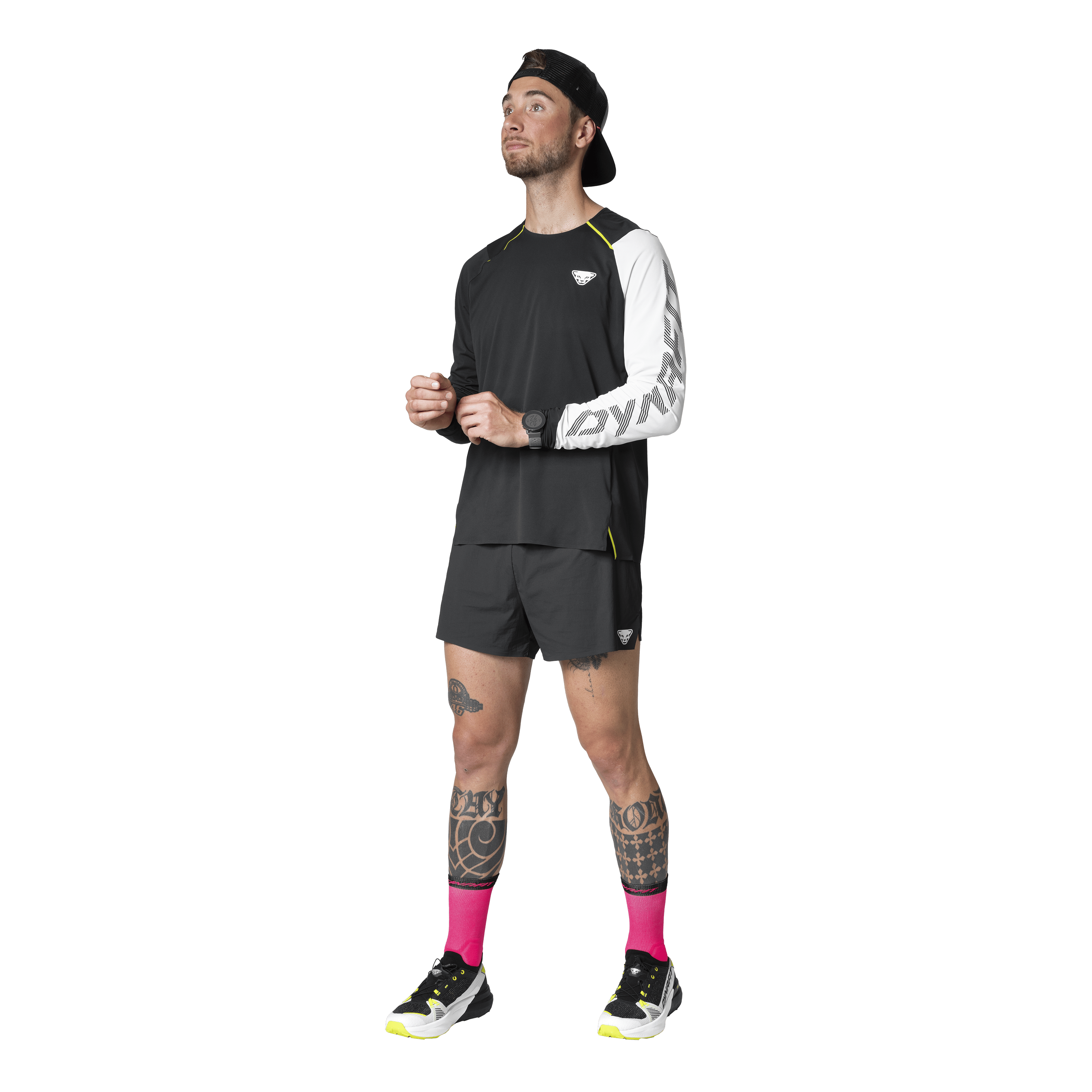 DNA 2in1 Split Shorts M on_body image