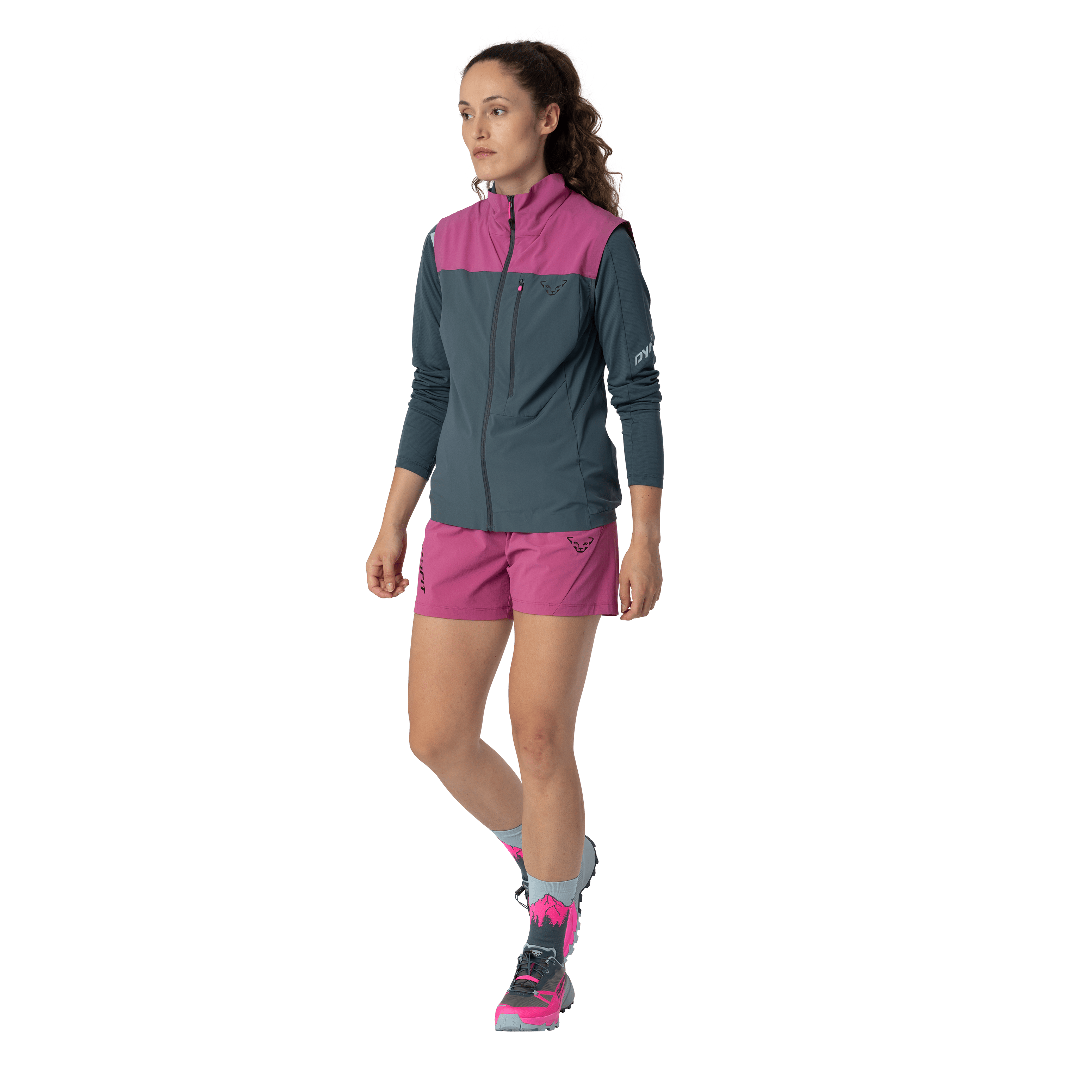 Gilet Traverse Dynastrech donna on_body image