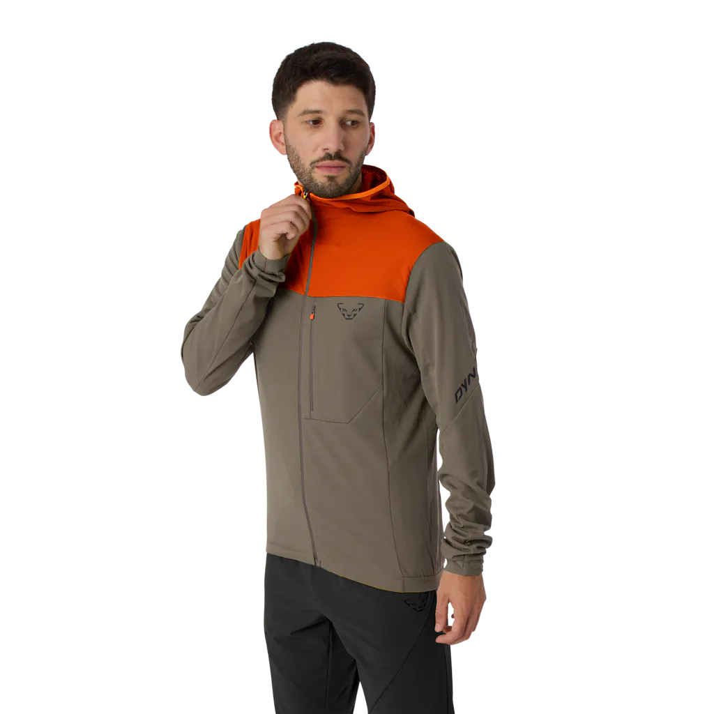 Dynafit - Giacca Con Cappuccio Traverse Thermal Uomo - Arancione (Taglia: L)-image
