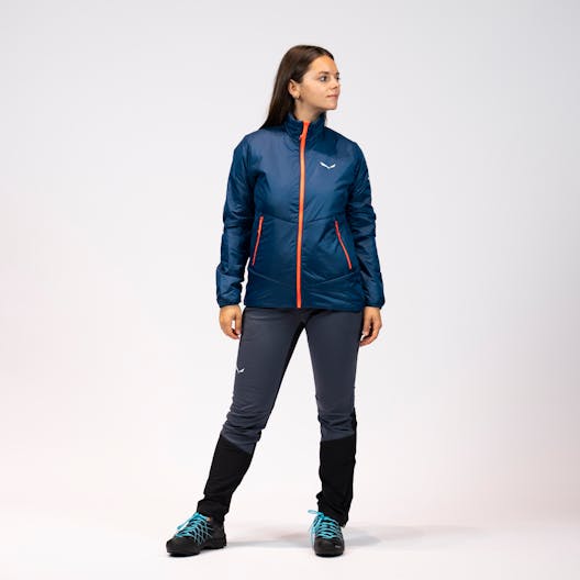 Puez 3 Tirolwool zip-in giacca donna on_body image