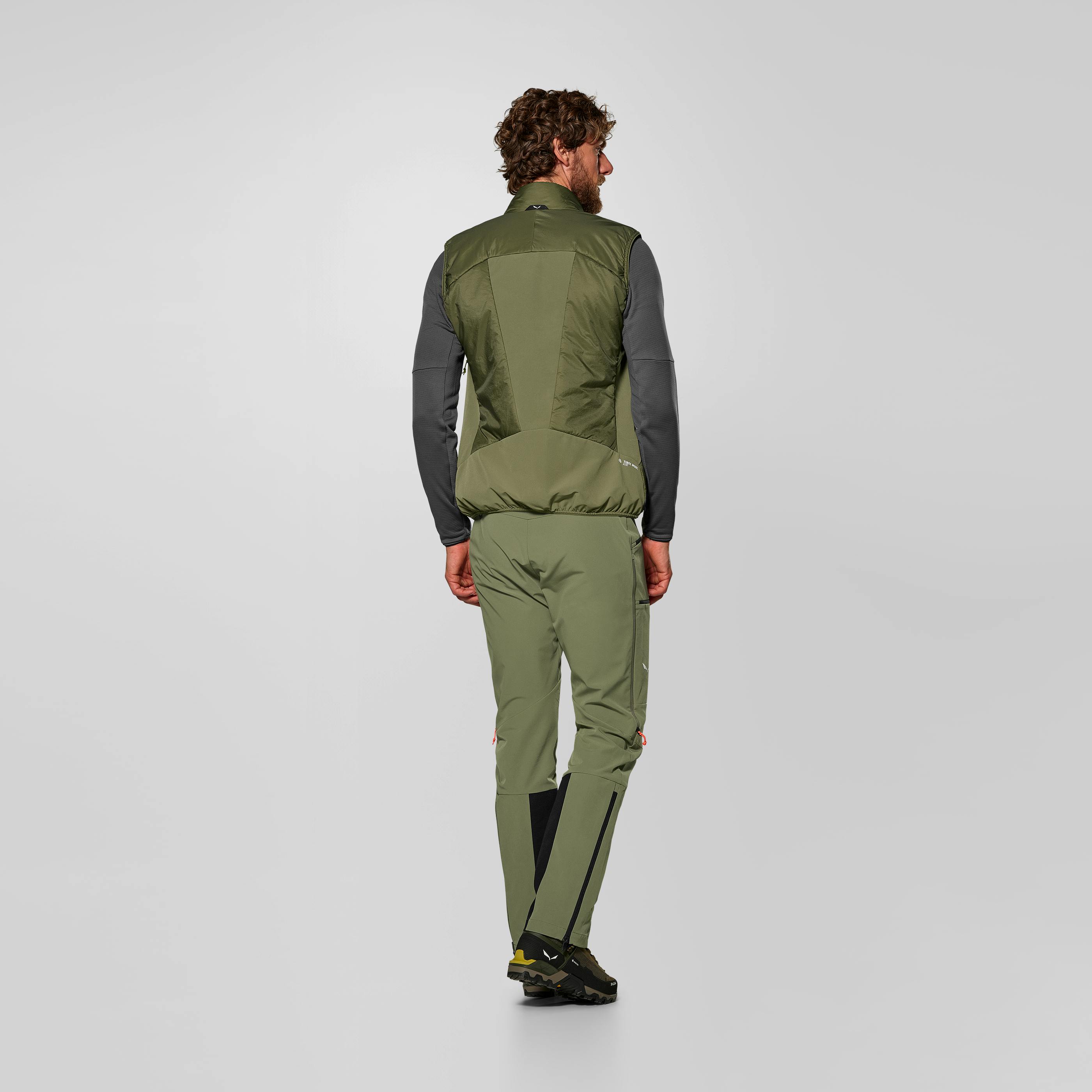 Ortles Hybrid TirolWool® Air Weste Herren on_body image