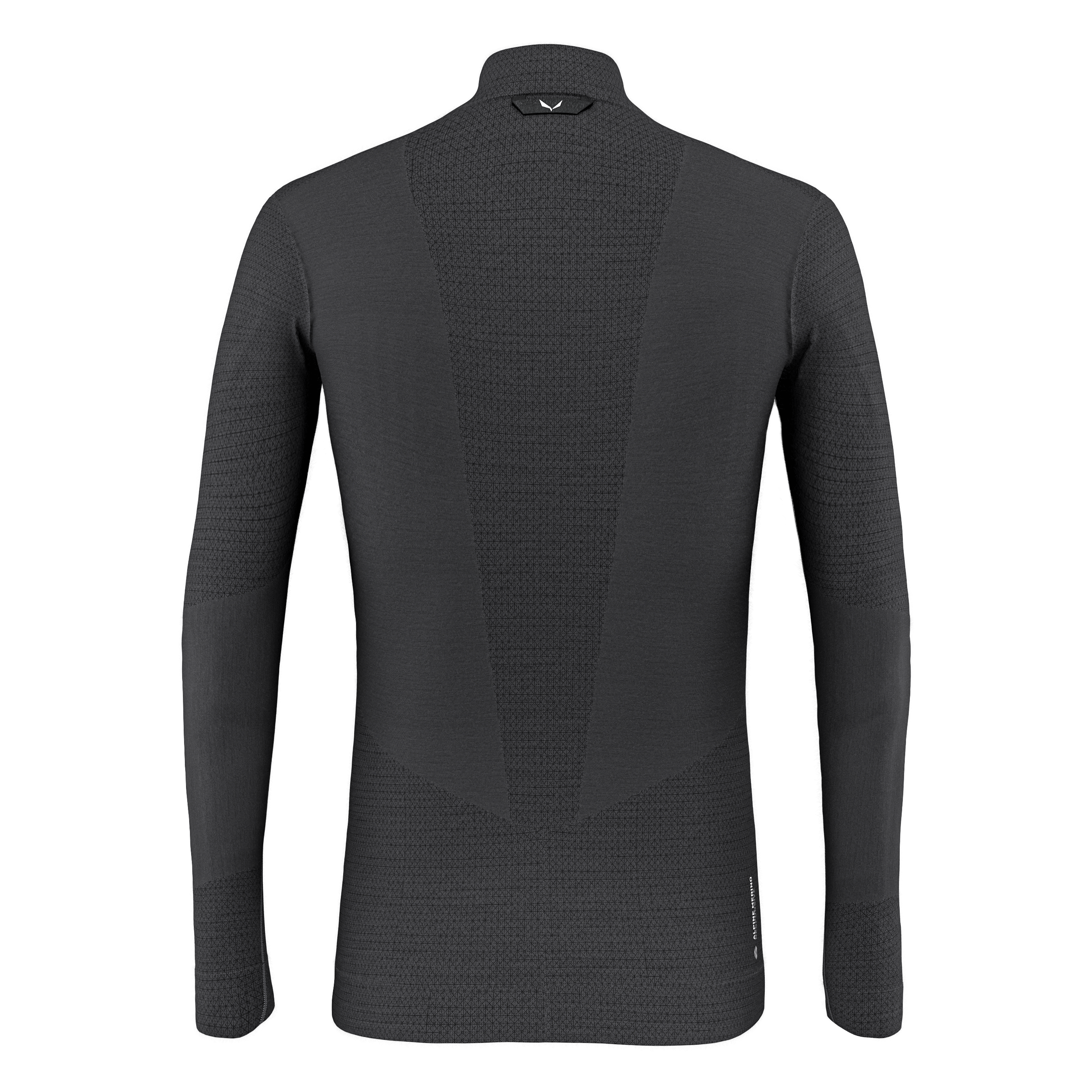 Zebru Responsive Half Zip Men's Tee  perspective_view image
