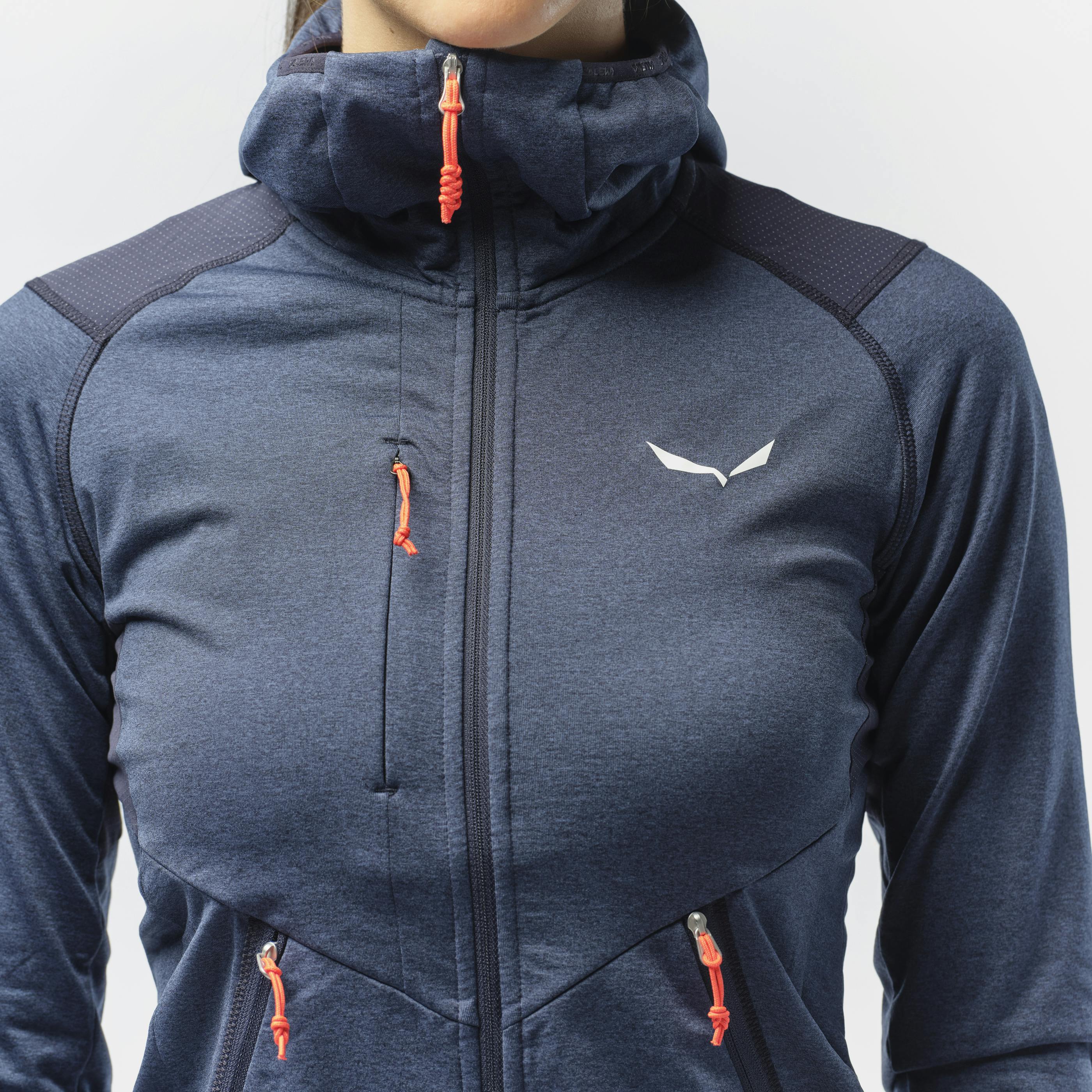 Agner Hybrid Polarlite Durastretch Felpa con Cappuccio Donna tech_detail image